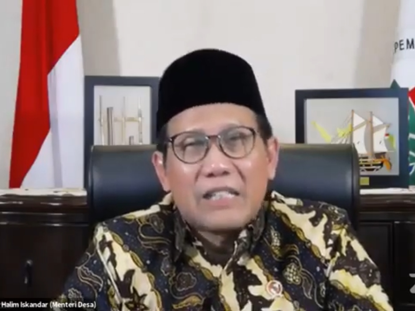 A Halim Iskandar  Menteri Desa, PDT, dan Transmigrasi