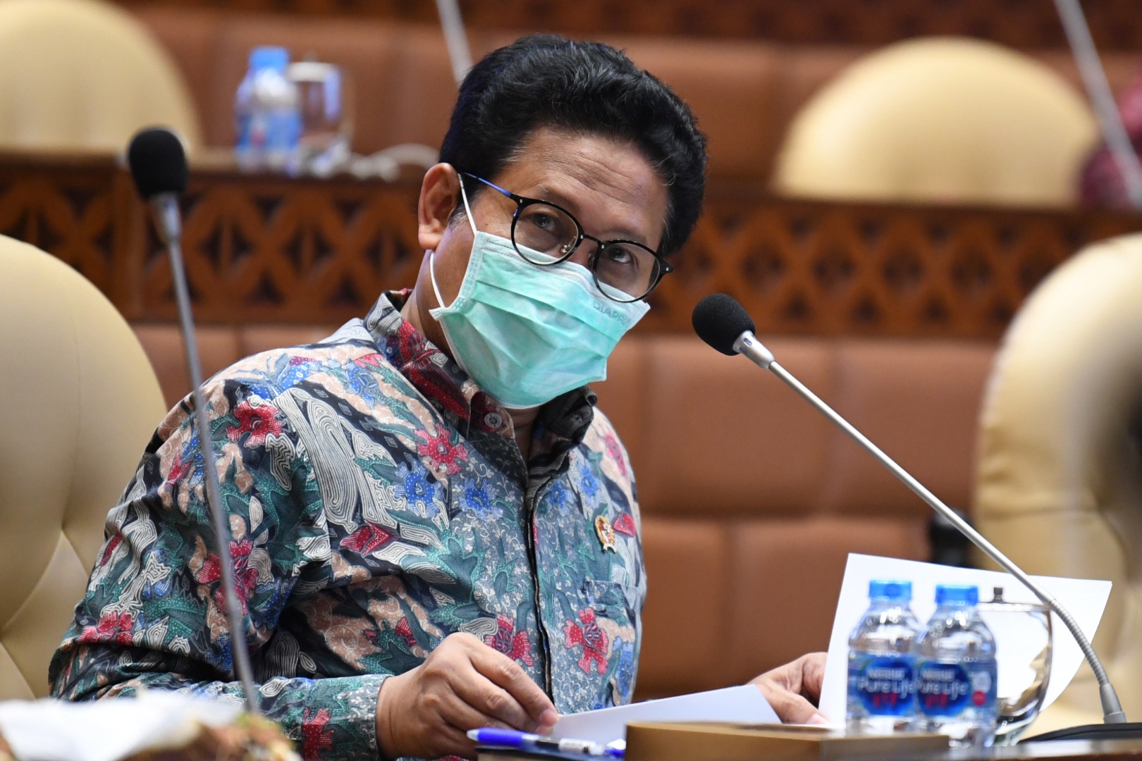  Menteri Desa, Pembangunan Daerah Tertinggal dan Transmigrasi (Mendes PDTT) Abdul Halim Iskandar