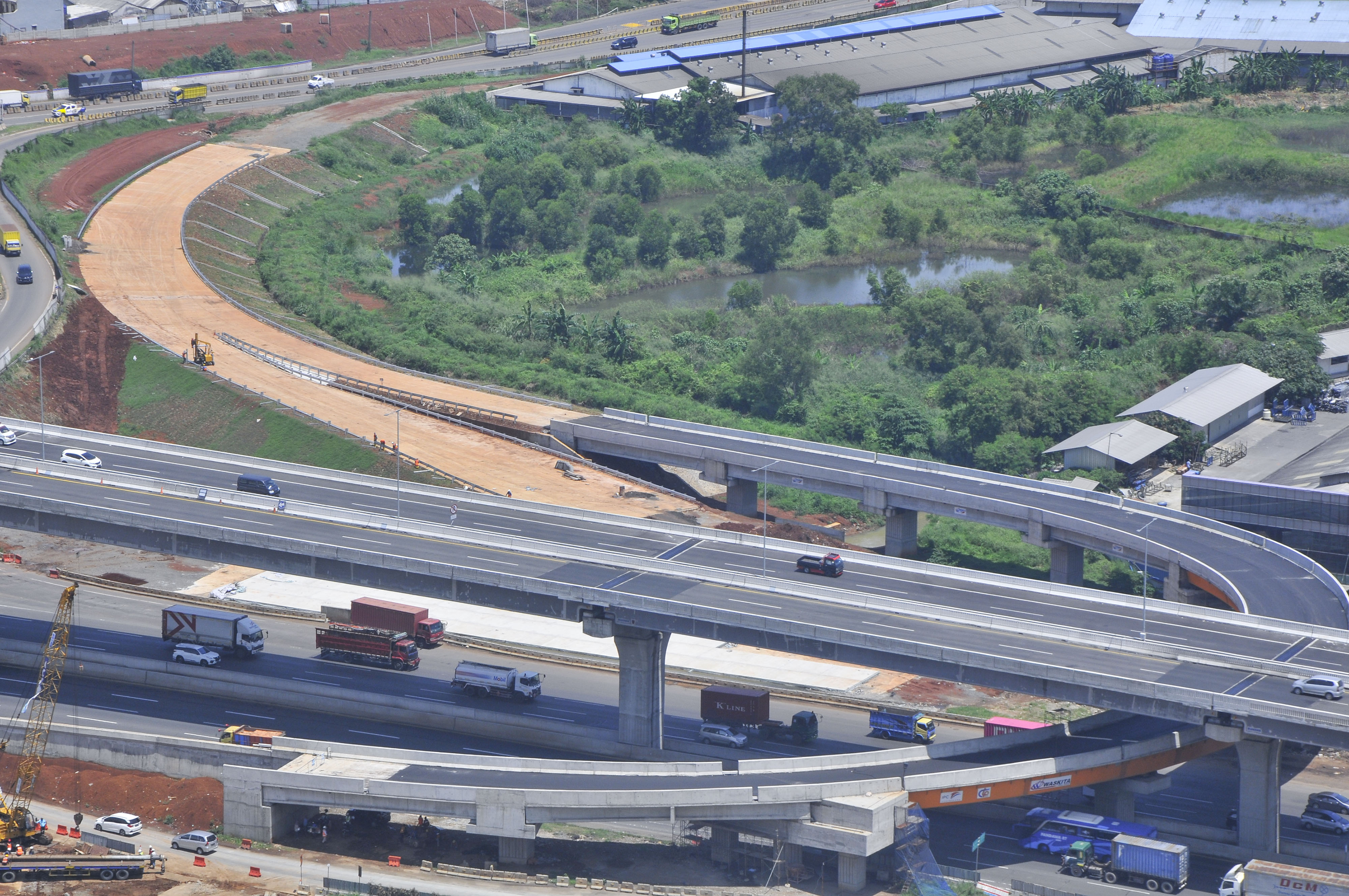 Proyek jalan tol Cibitung-Cilincing