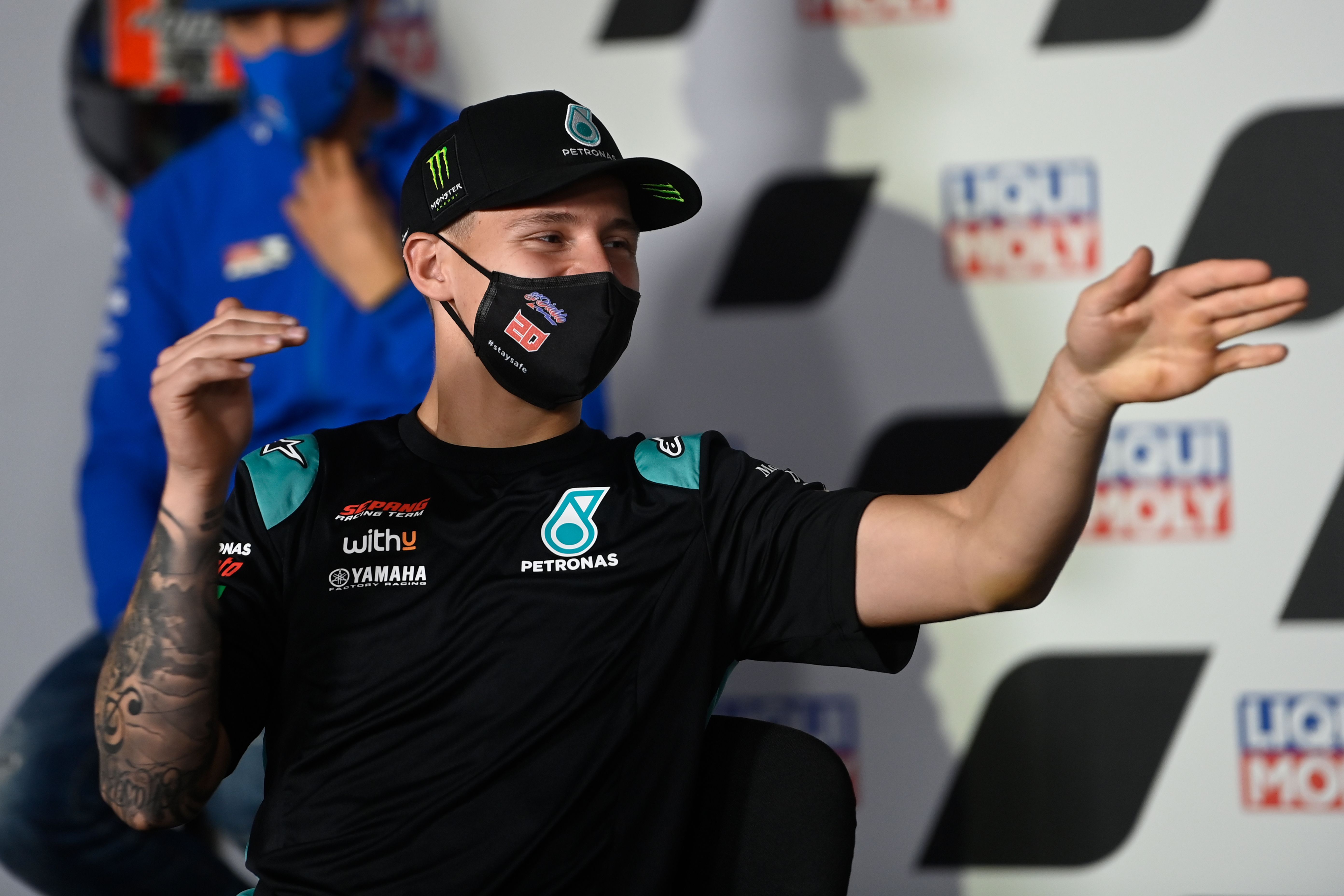 Pembalap Petronas Yamaha SRT Fabio Quartararo