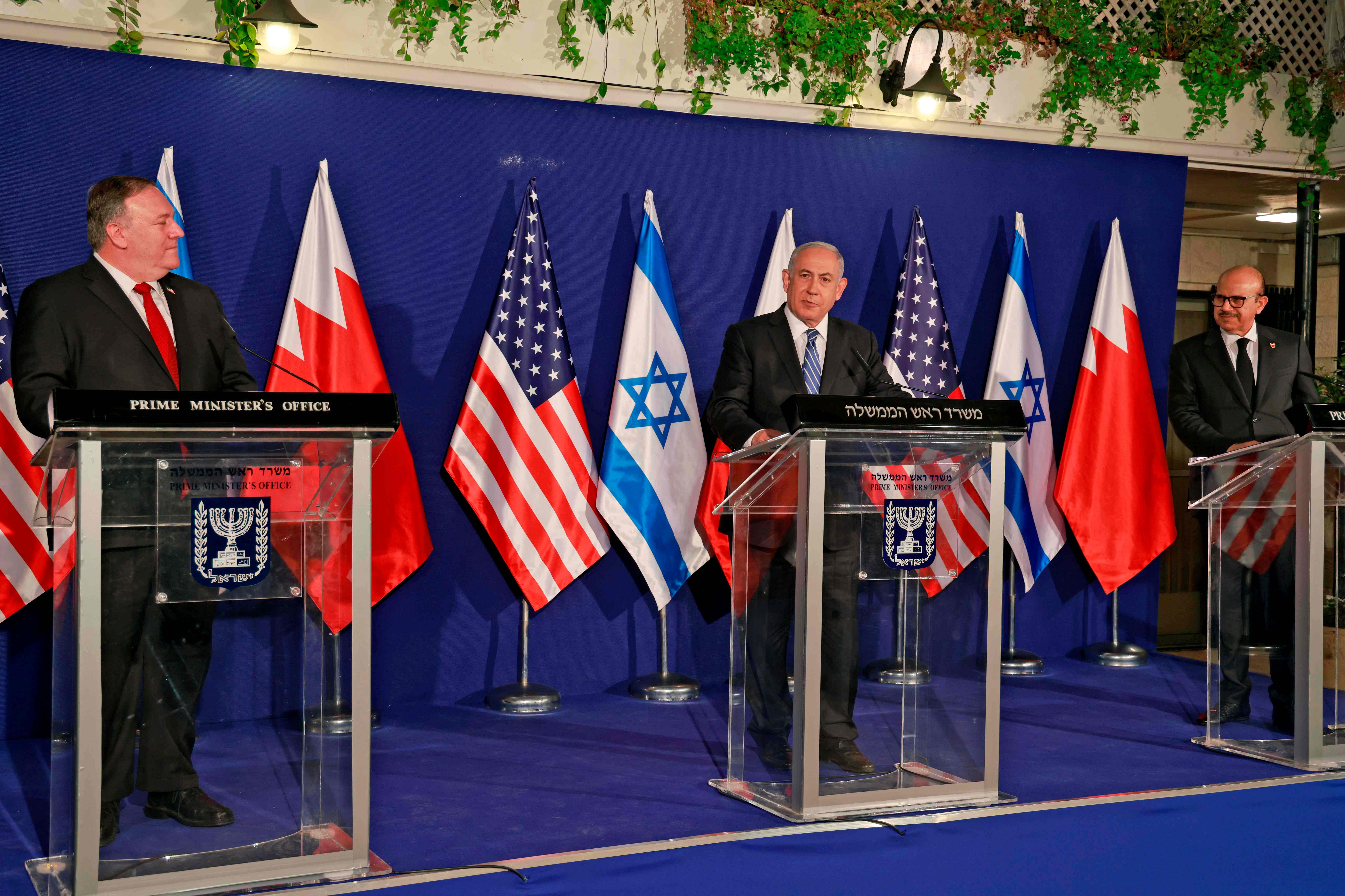 Di Israel, Menlu AS Bertemu Netanyahu dan Menlu Bahrain