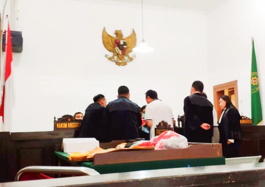 Sidang sengketa tanah milik Pemkot Bandung, di PN Bandung, Selasa (3/11/2020)