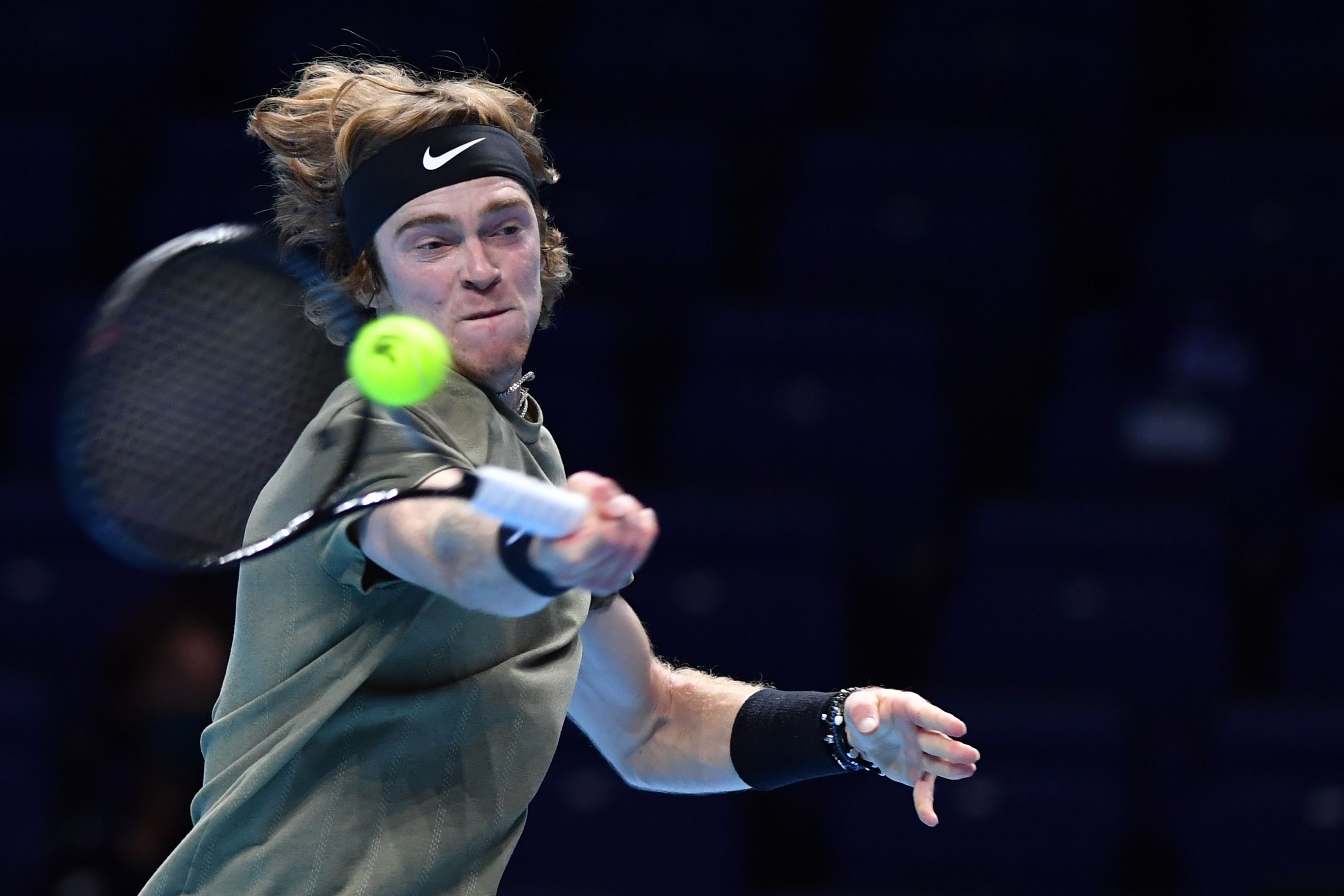 Petenis Rusia Andrey Rublev
