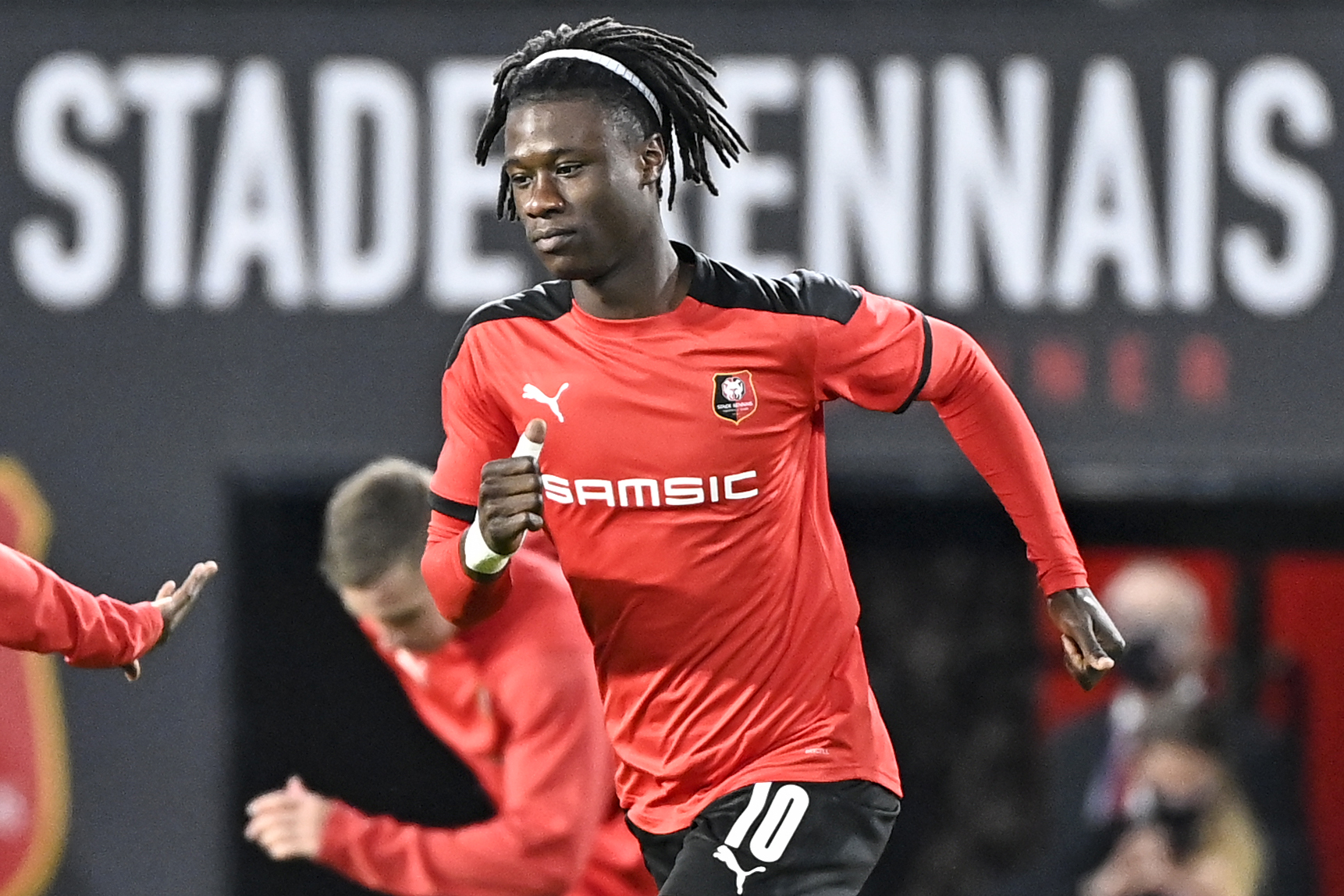 Gelandang Rennes Eduardo Camavinga