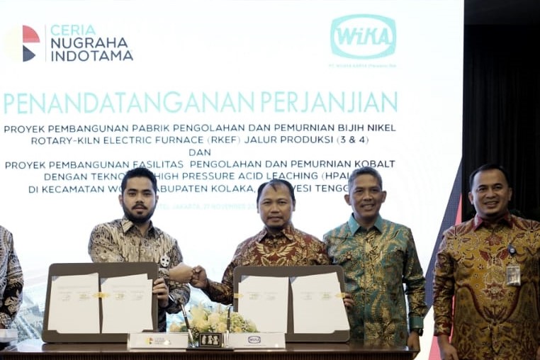 Wika-CNI Kolaborasi Bangun Industri Smelter di Kolaka 
