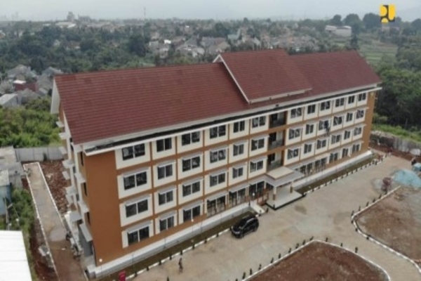 Ilustrasi -- Pembangunan Rusun