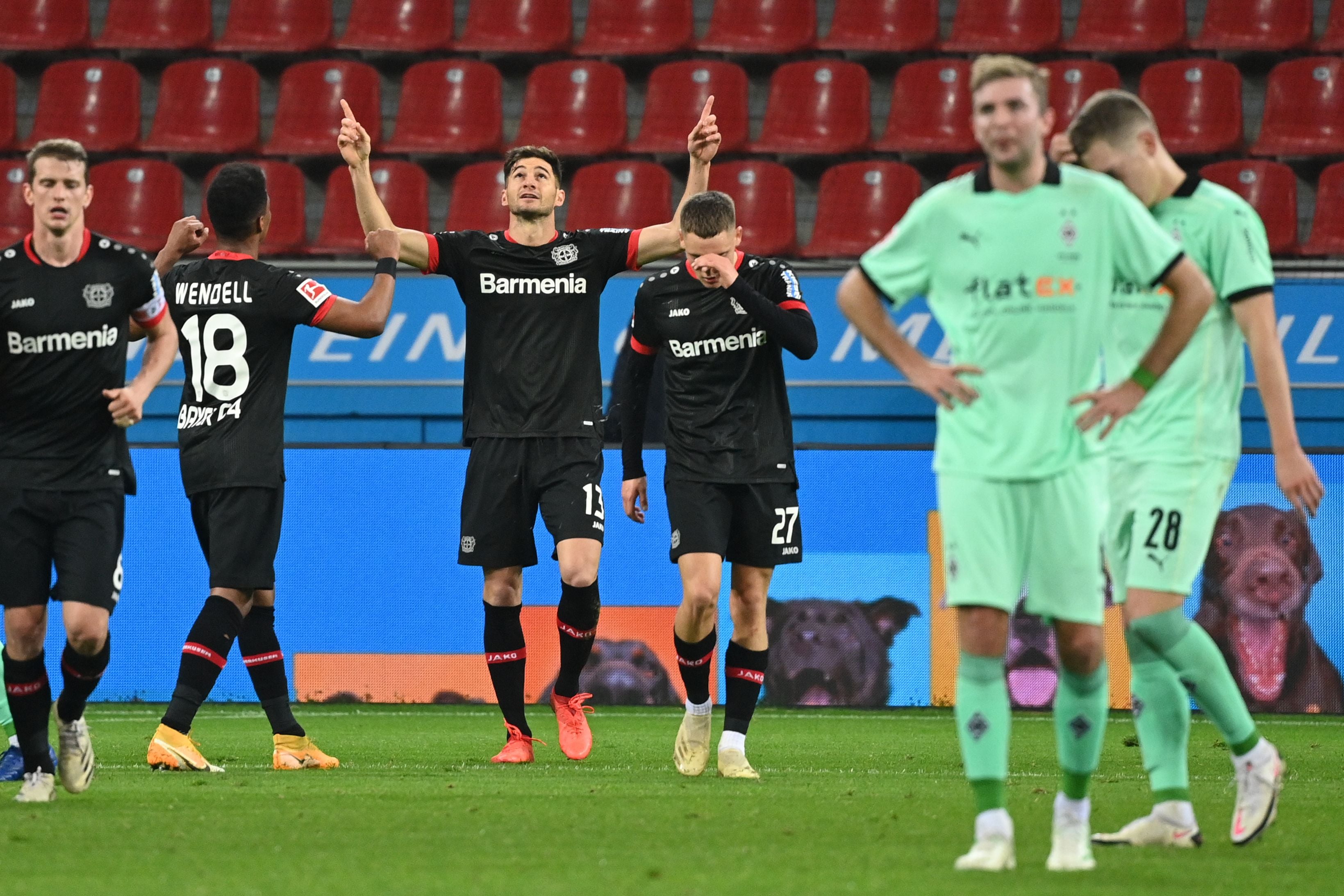 Lucas Alario kembali mengukir dwigol untuk ketiga kalinya secara beruntun.