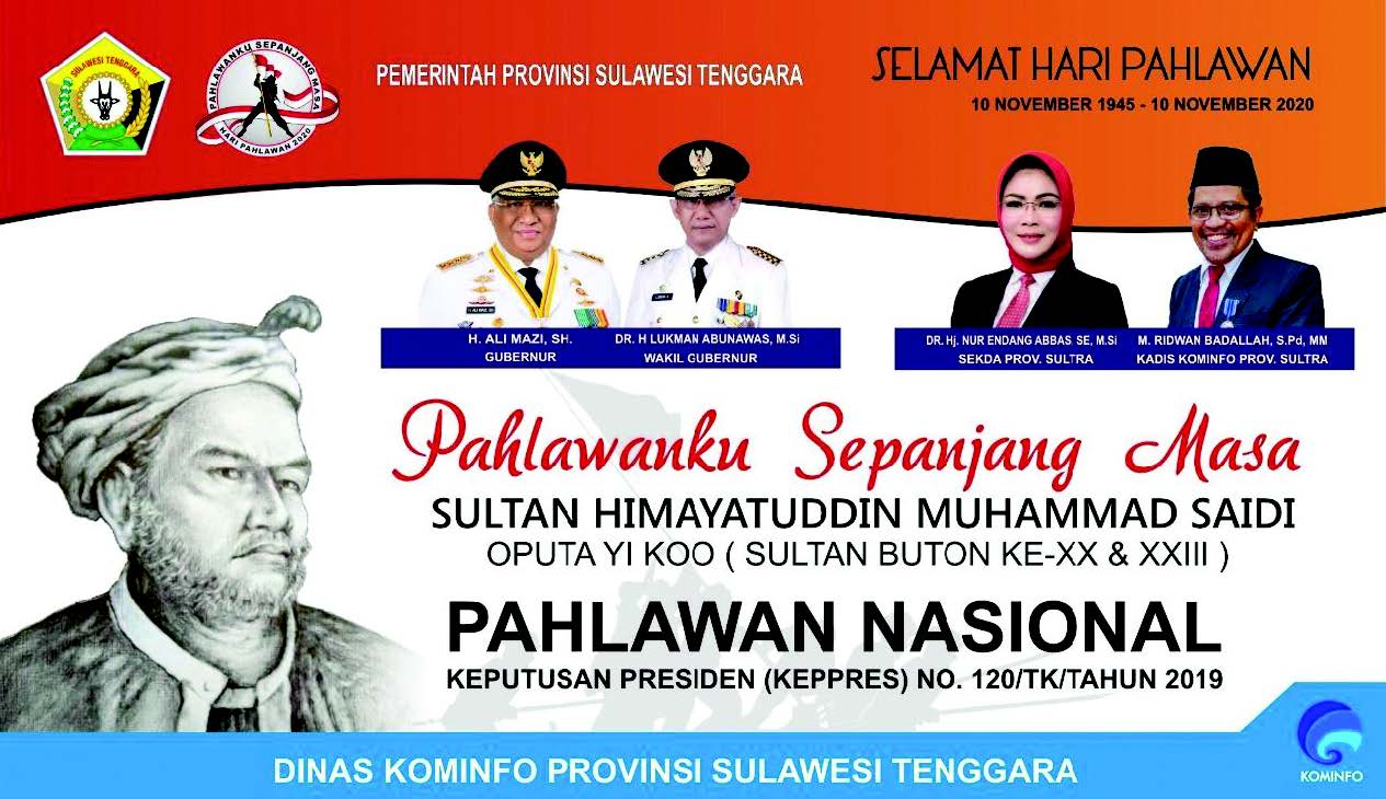 Peringatan Hari Pahlawan Sultra Gelar Ziarah Makam dan Tabur Bunga