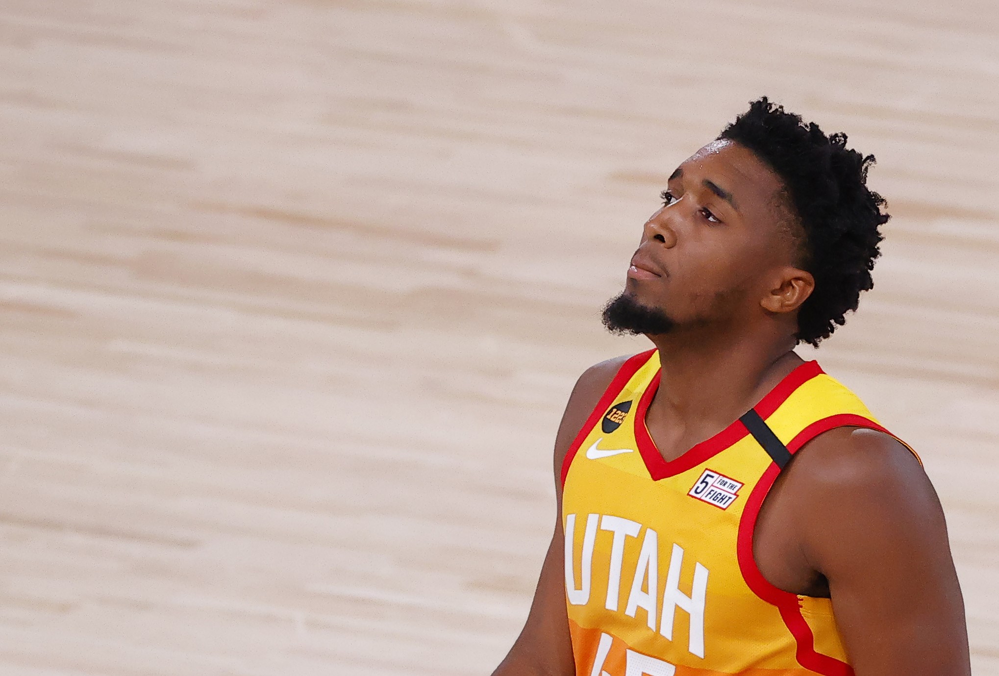 Pemain Utah Jazz Donovan Mitchell