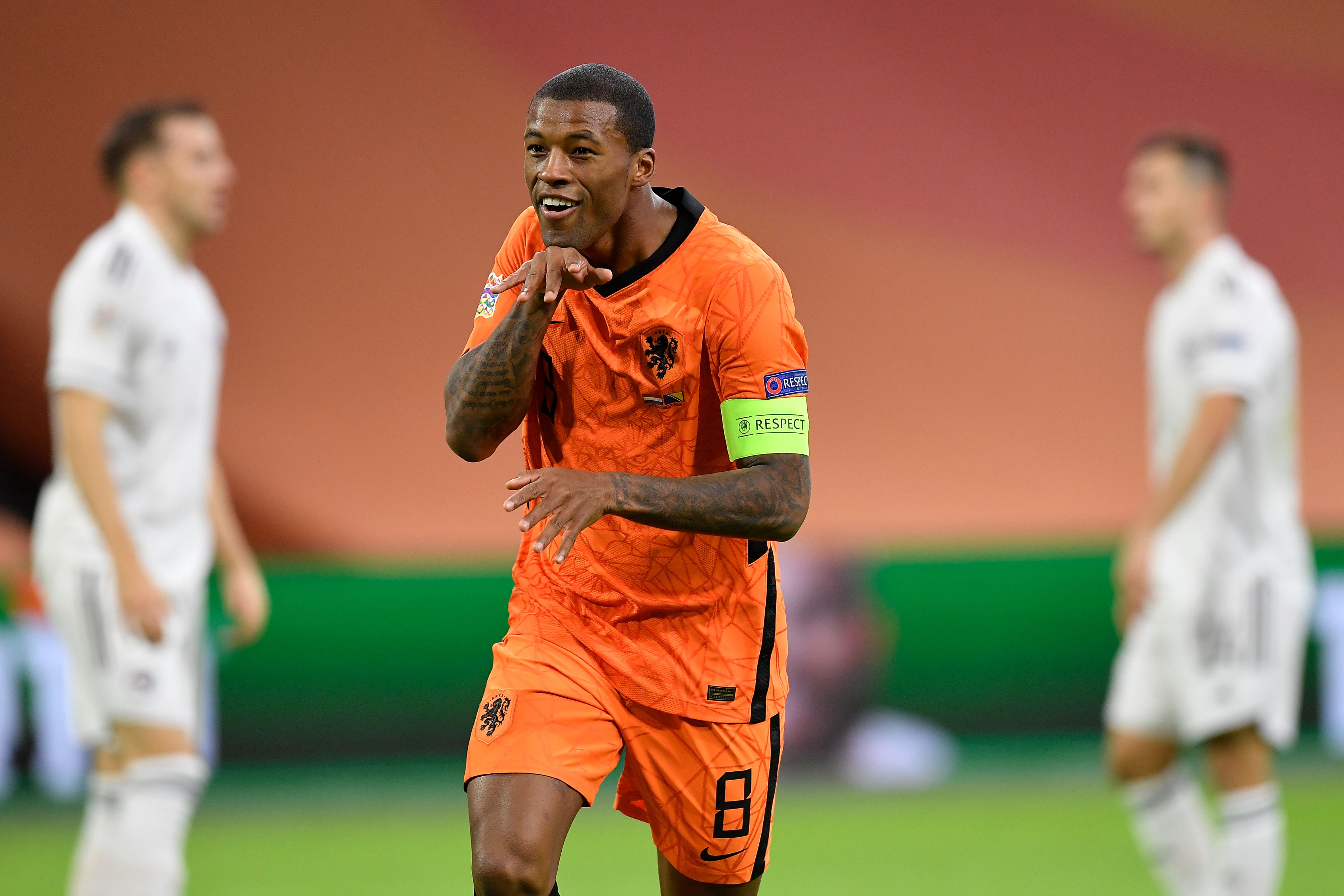 Gelandang Belanda Georginio Wijnaldum