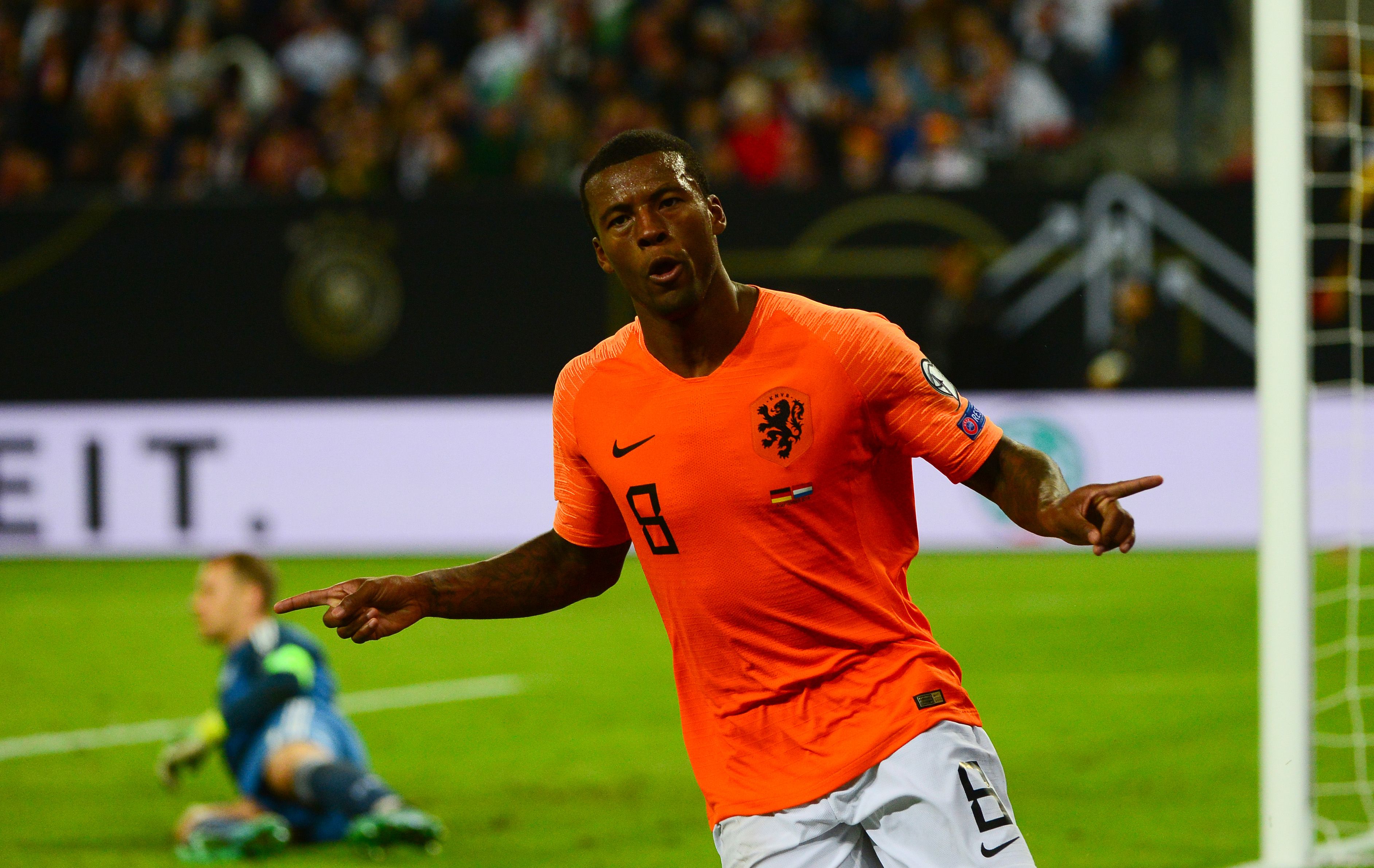 Gelandang Belanda Georginio Wijnaldum