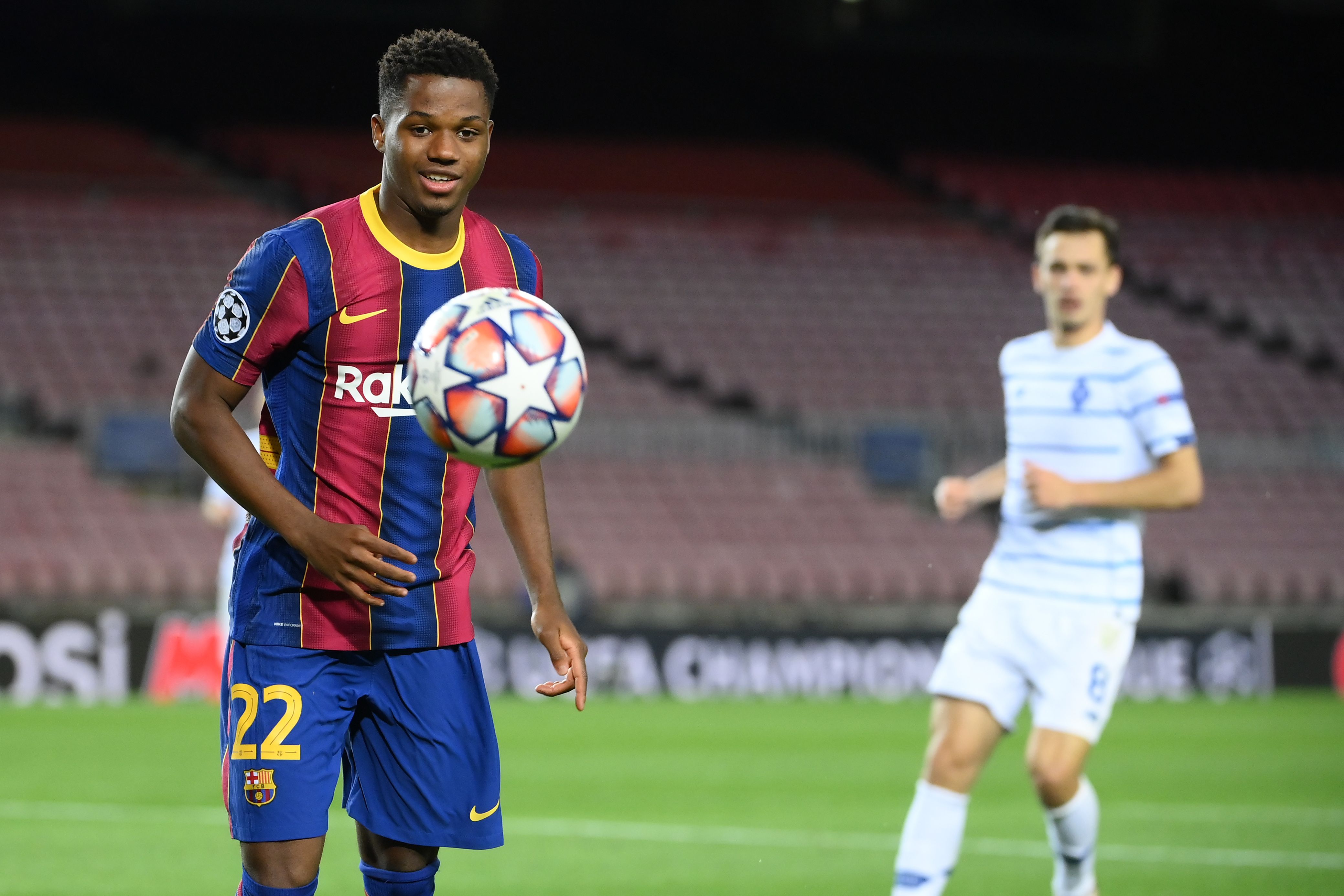 Penyerang dari Klub Barcelona, Ansu Fati