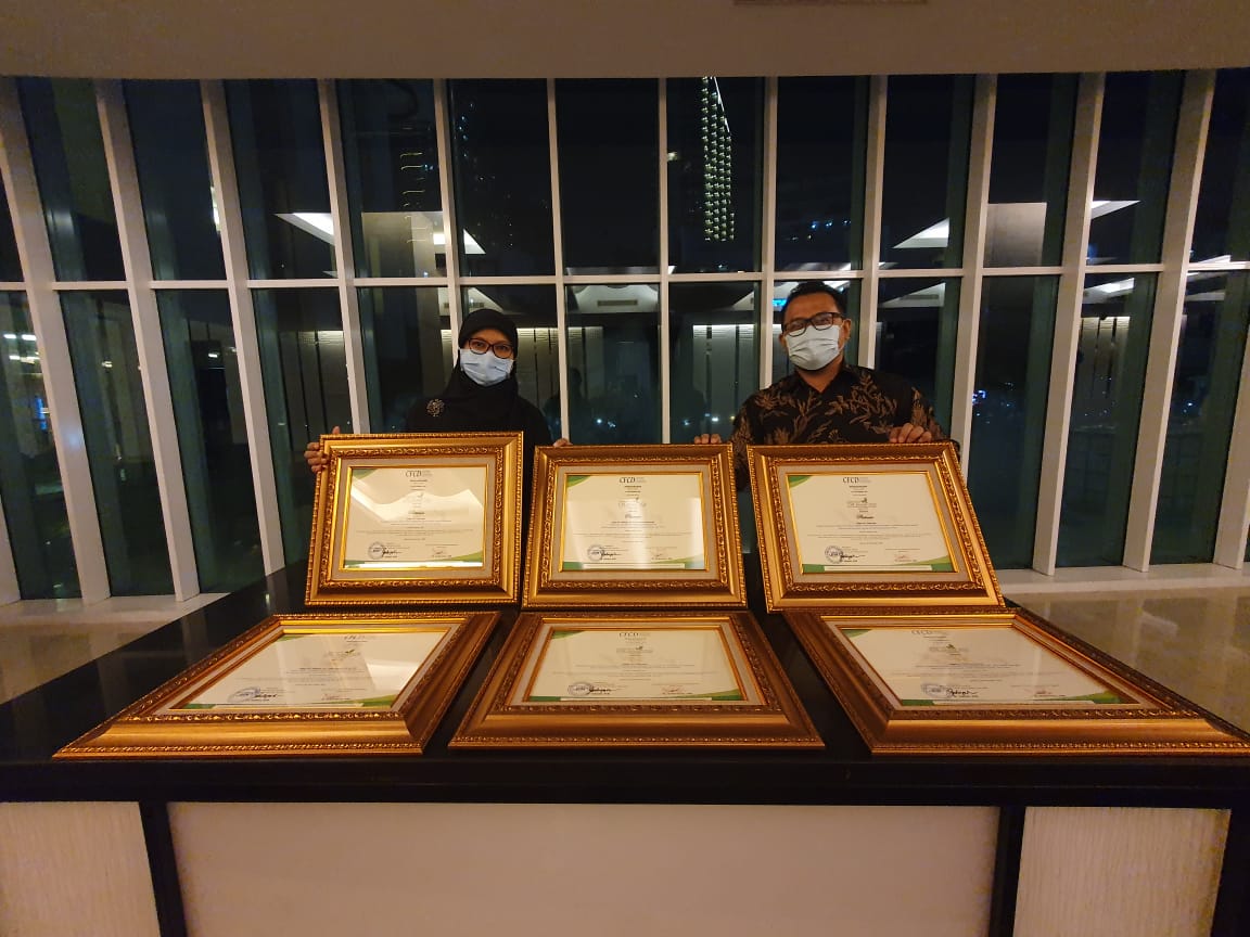 Penghargaan yang diperoleh program CSR Pertagas dalam Indonesian CSR Awards 2020
