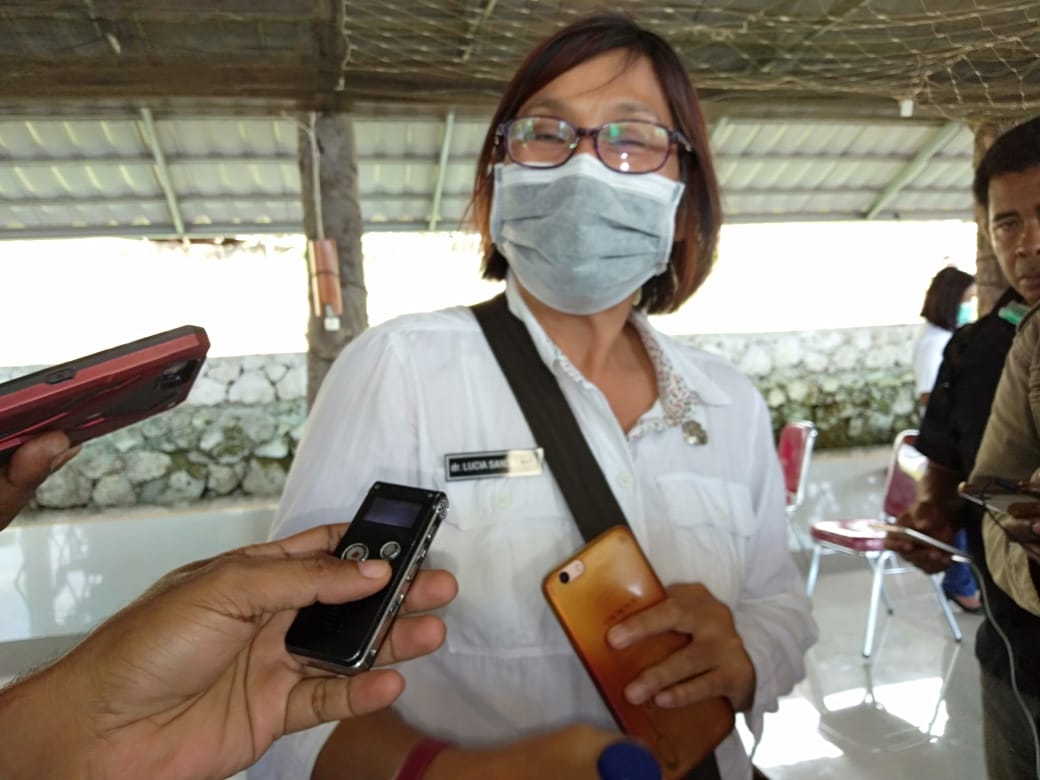 Kepala Dinas Kesehatan Kabupaten Lembata, dr.Lusia Chandra