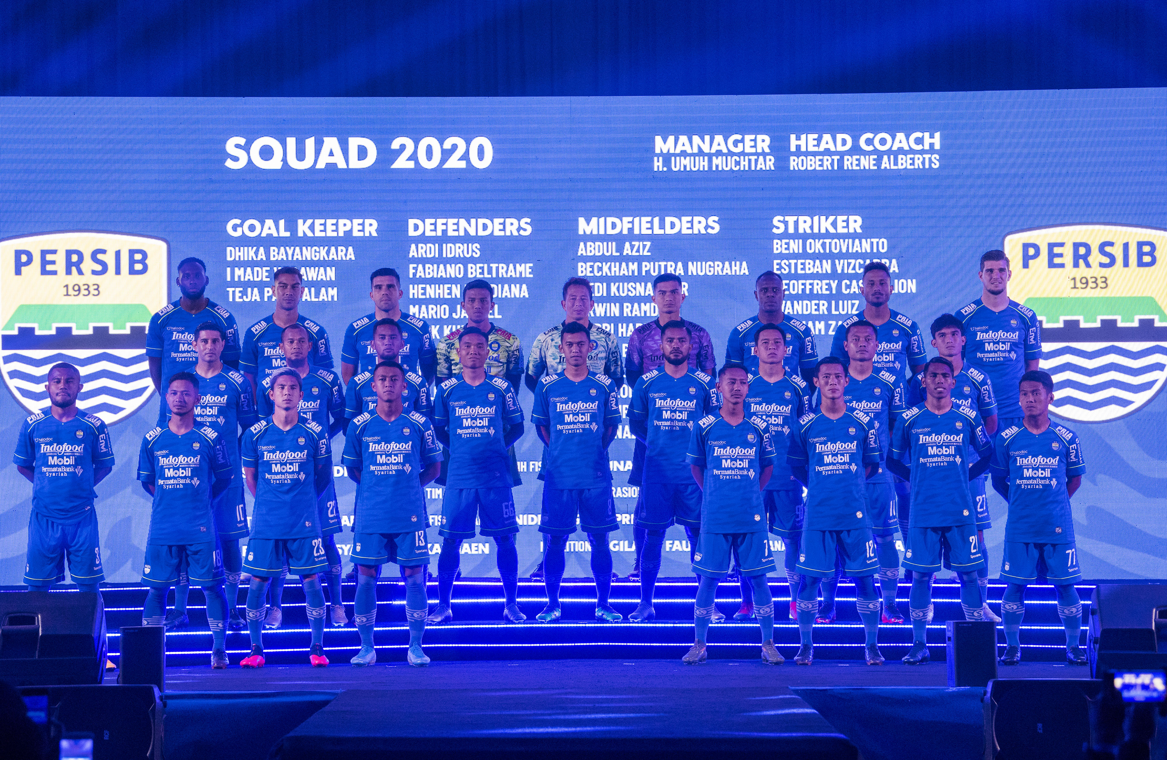 Skuad Persib untuk tahun 2020