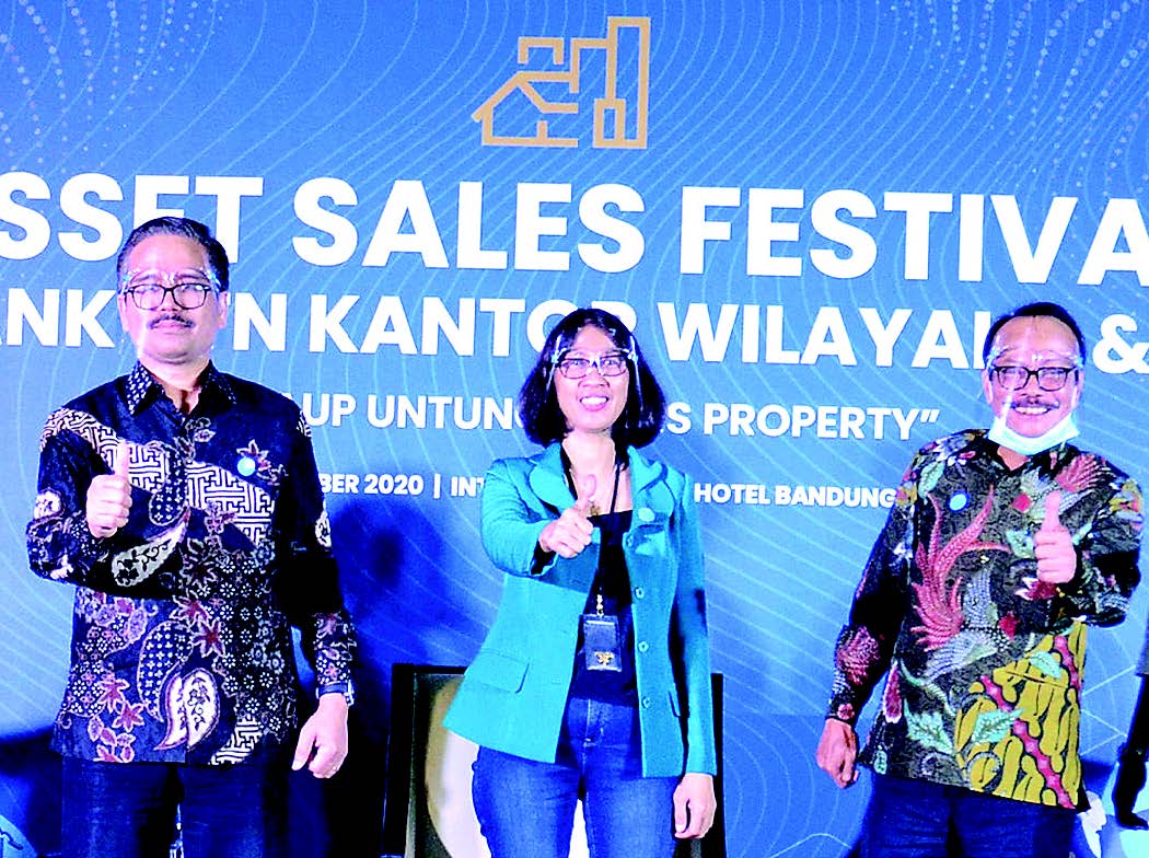 Acara Asset Sales Festival, di Bandung, Jawa Barat, Jumat (13/11)