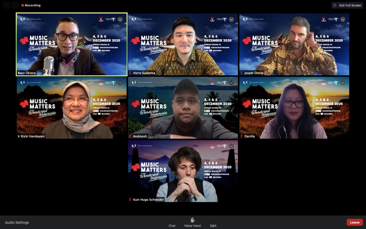 Music Matters from Wonderful Indonesia Hadir di Tanah Air 