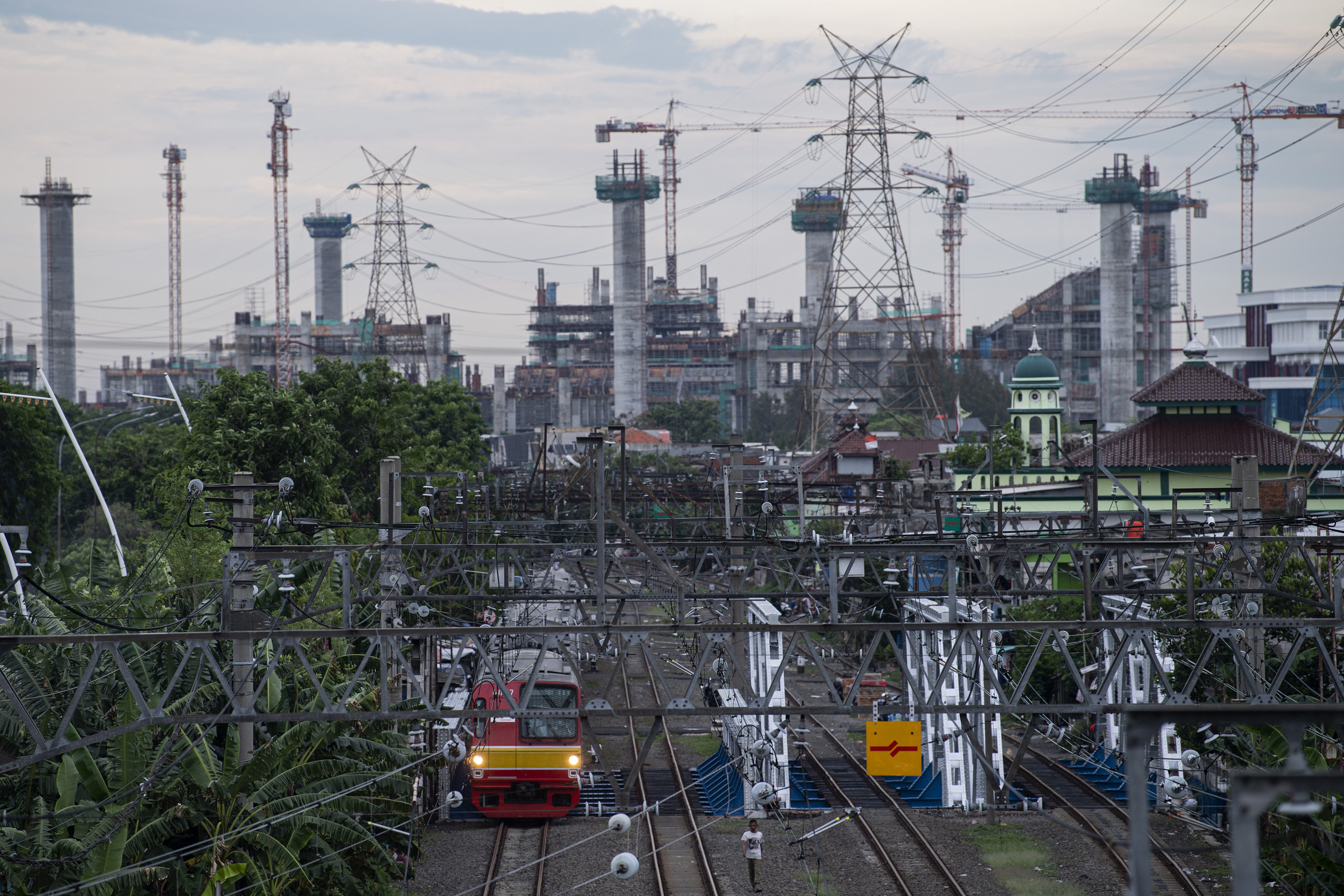 Pembangunan Jakarta International Stadium di Jakarta Utara