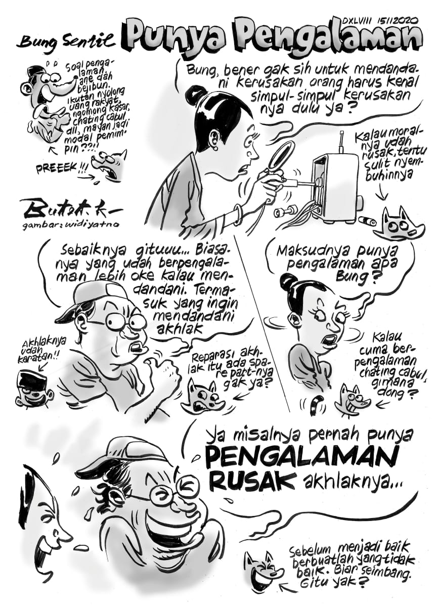 Bung Sentil: Punya Pengalaman