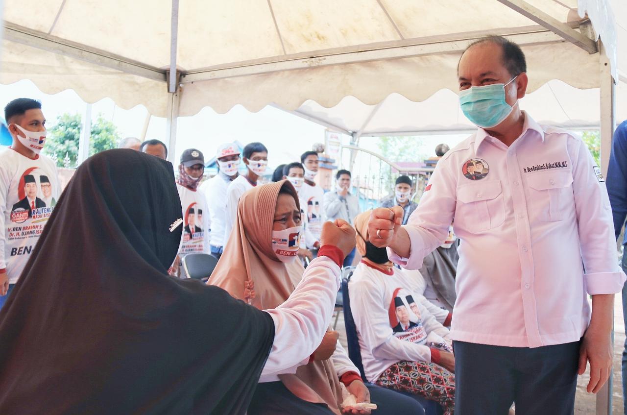 Calon wagub Kalteng Ujang Iskandar.