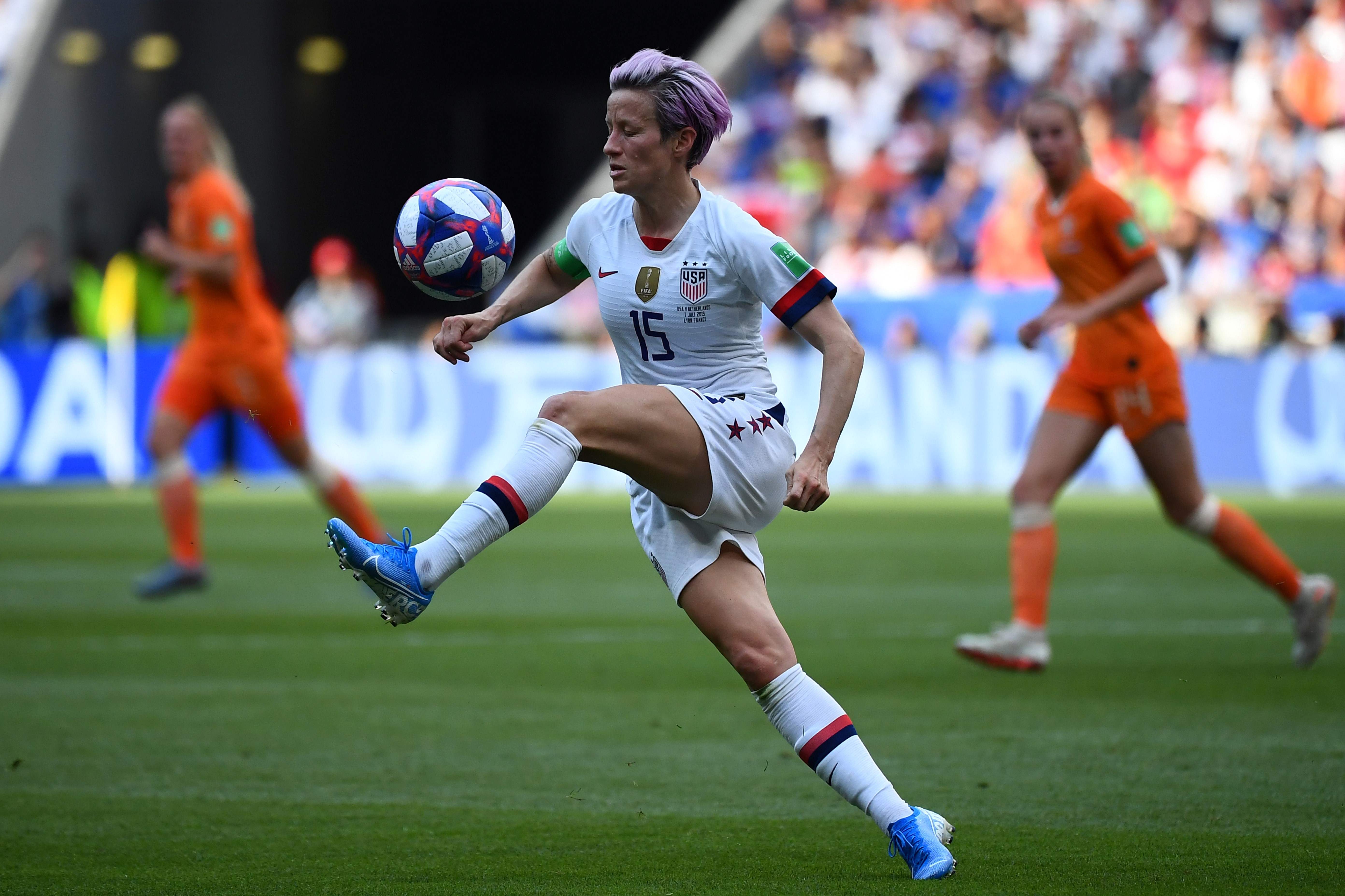 Pesepak bola putri AS Megan Rapinoe