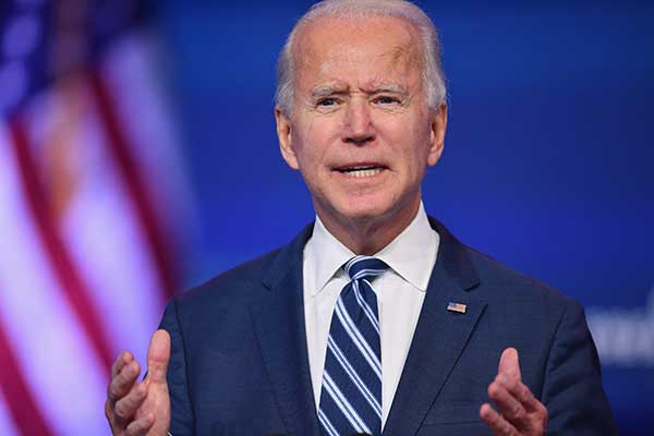 Presiden terpilih Amerika Serikat, Joe Biden