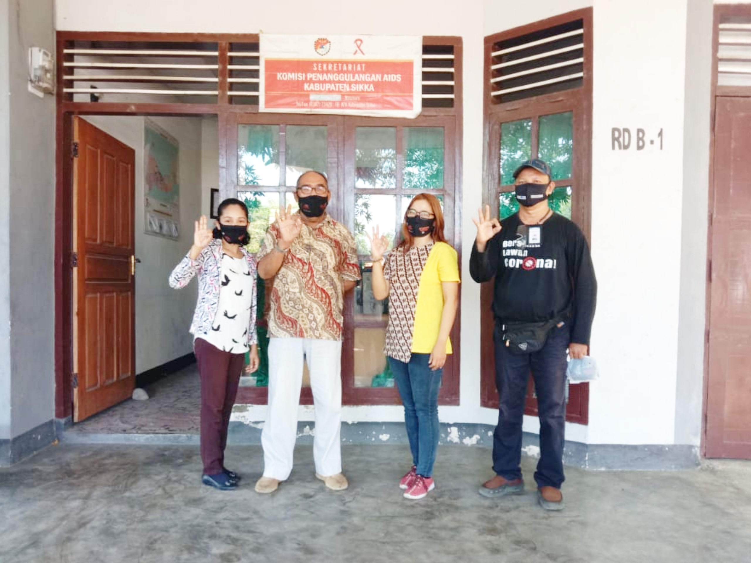 Pengurus KPA Kabupaten Sikka (MI) 