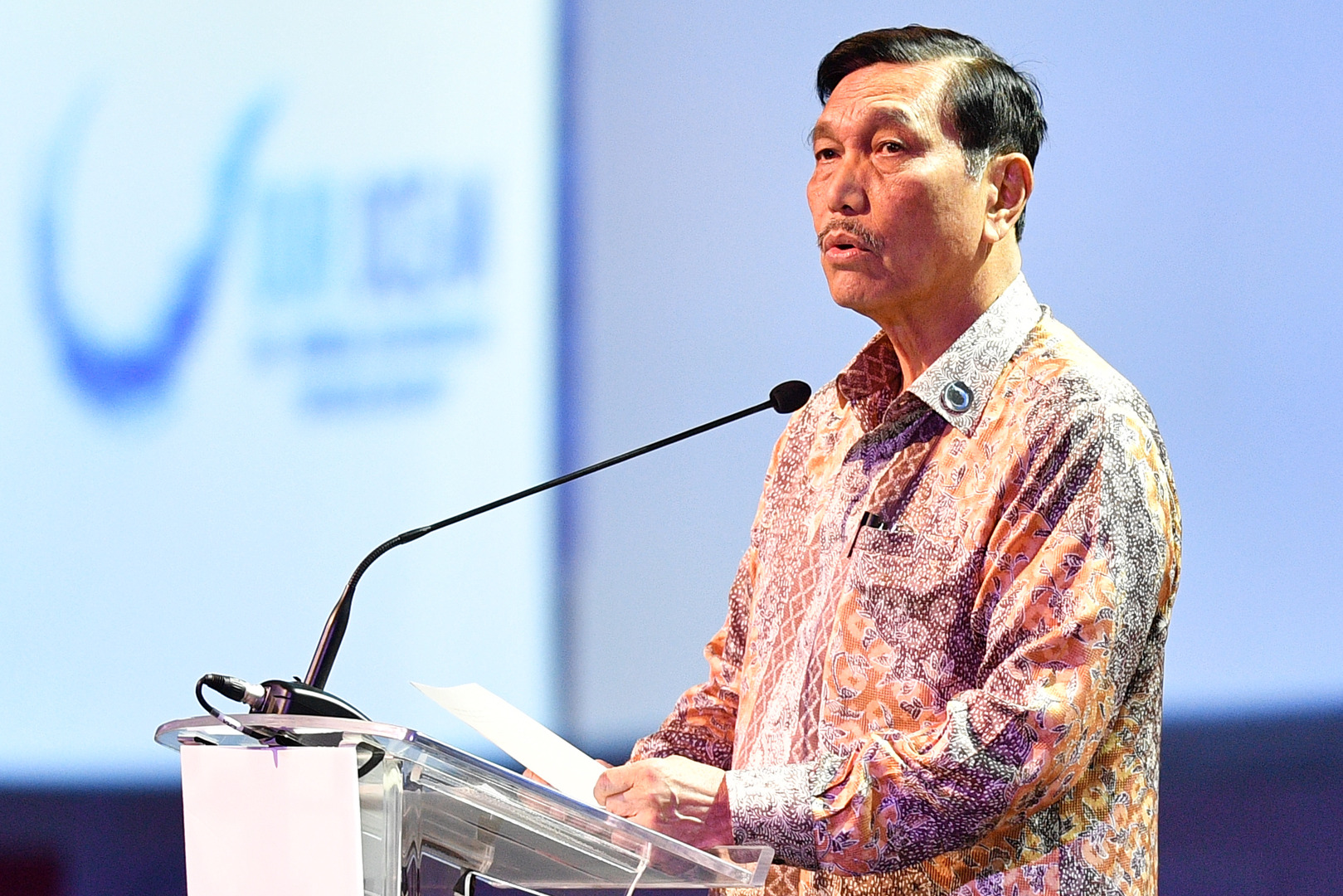 Menteri Koordinator Bidang Kemaritiman dan Investasi Luhut Binsar Pandjaitan