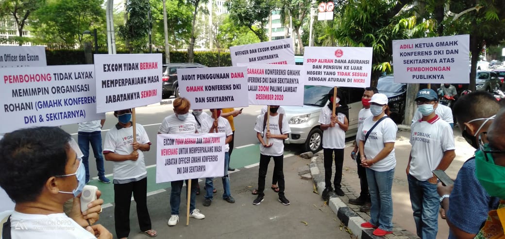  Jemaat Gereja MAHK Desak Kepengurusan Diganti