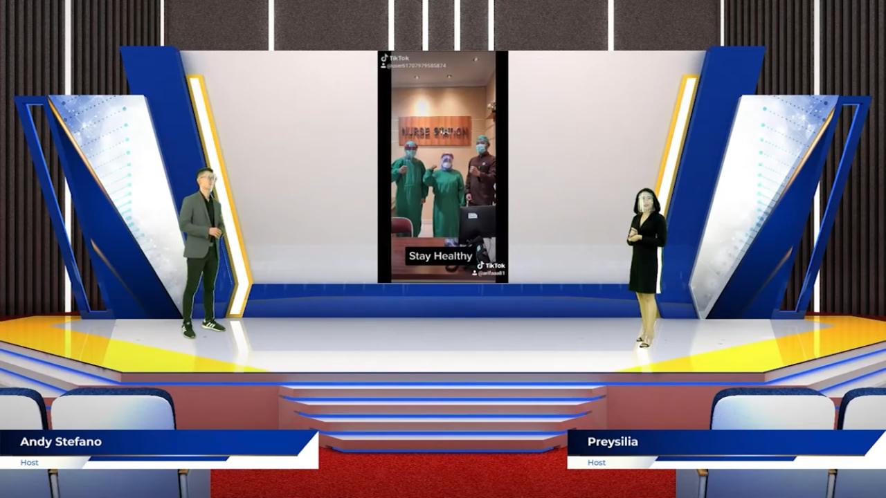 Acara pemberian penghargaan Indonesia Healthcare IV tahun 2020.