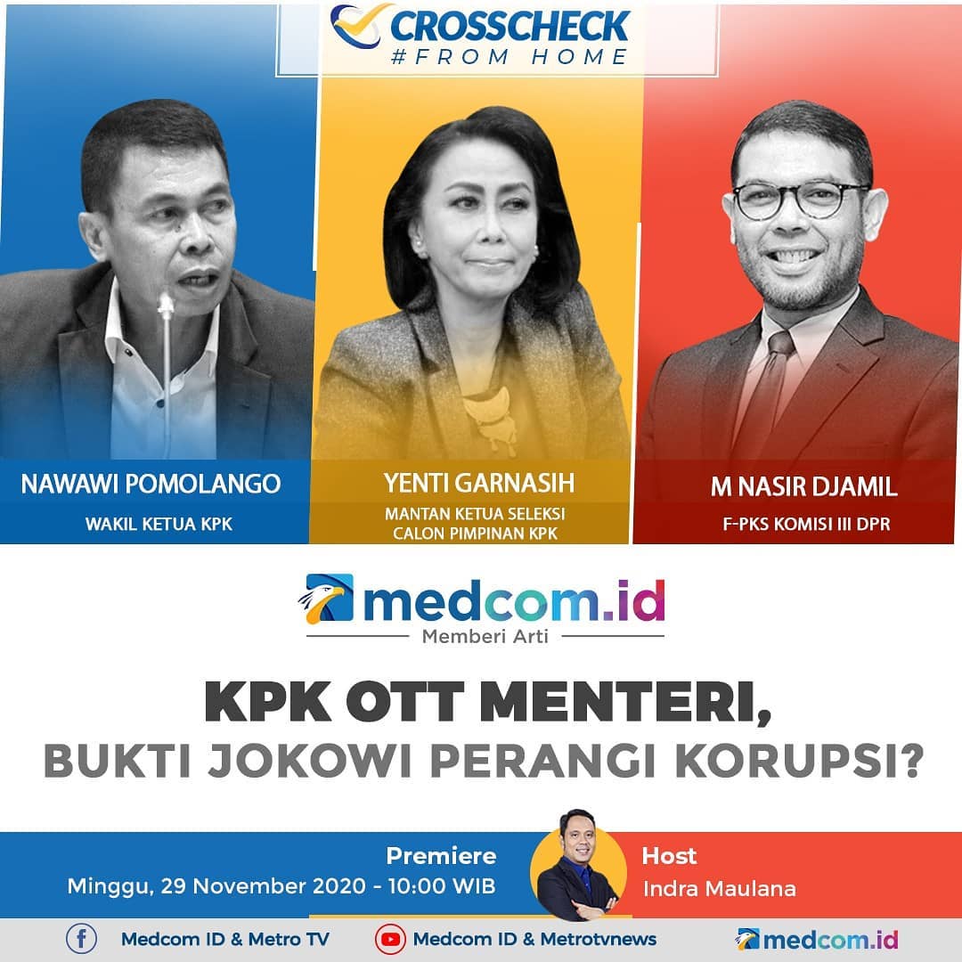 Diskusi KPK OTT Menteri.