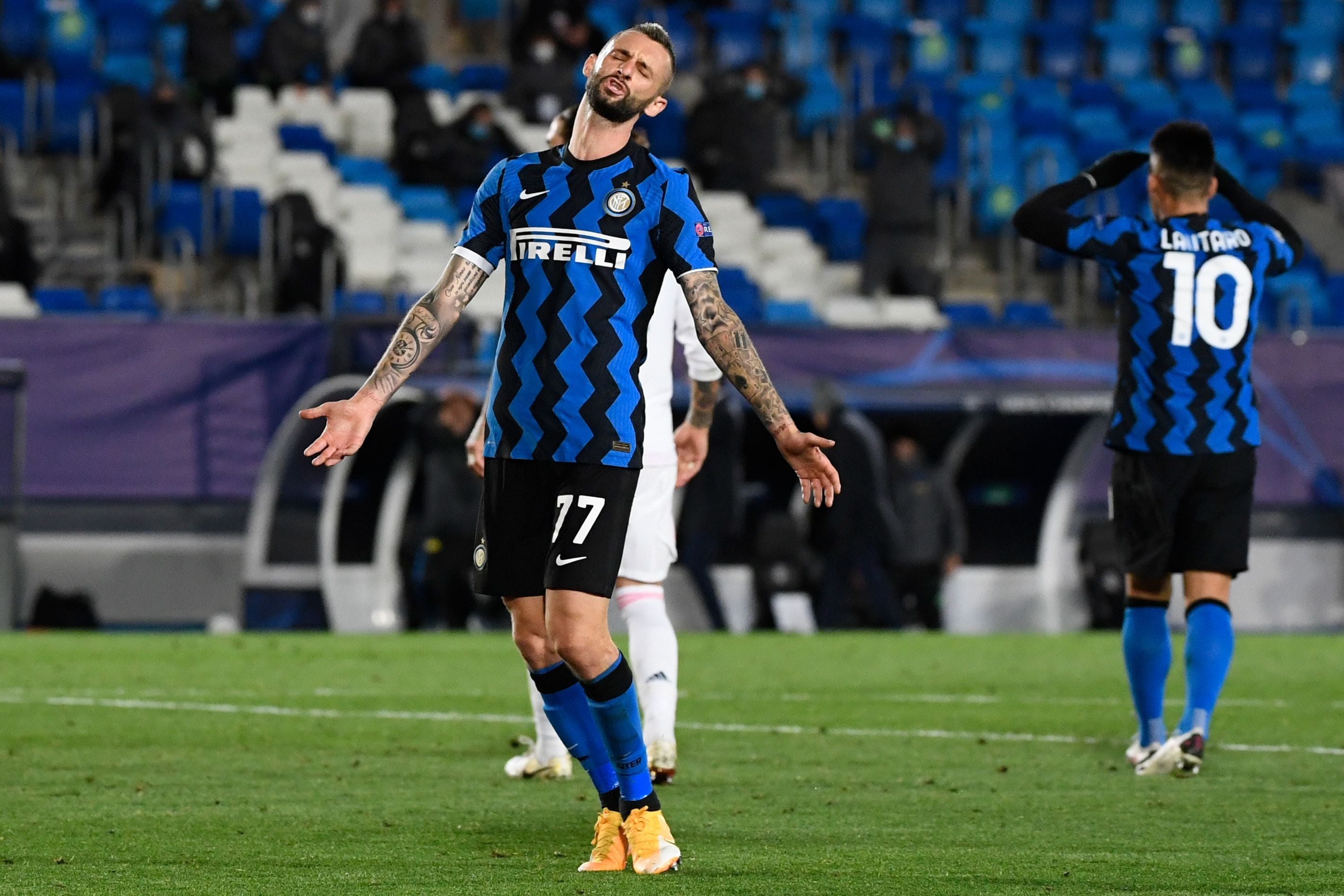 Pemain Inter Milan Marcelo Brozovic