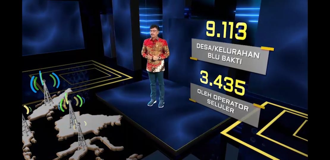 Menteri Kominfo Johnny G Plate menyatakan sektor digital menjadi sektor yang sangat penting.