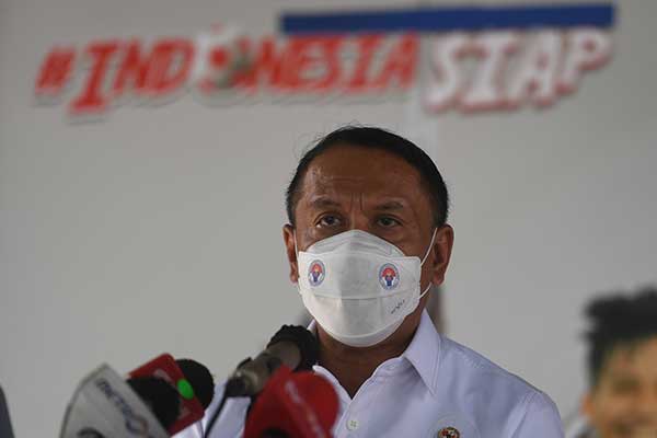 Menteri  Pemuda dan Olahraga (Menpora) Zainudin Amali