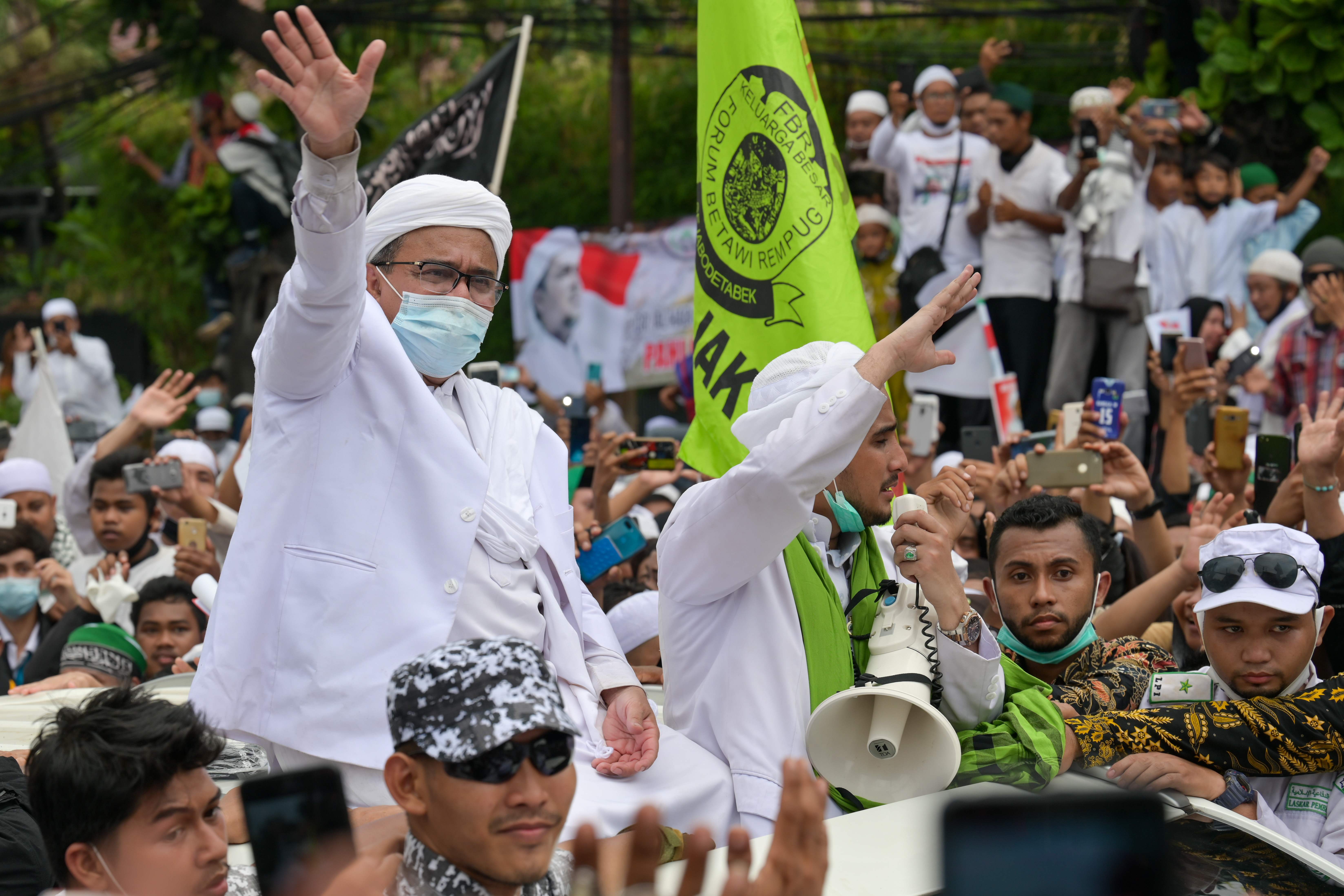 Ketua FPI Rizieq Shihab