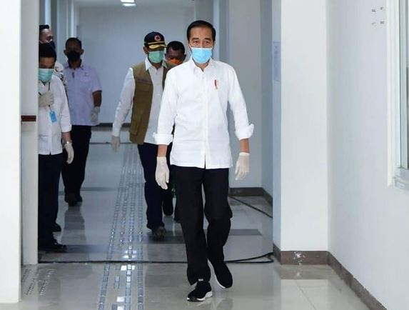 Jokowi Sentil Gubernur Pelanggar Protokol Kesehatan