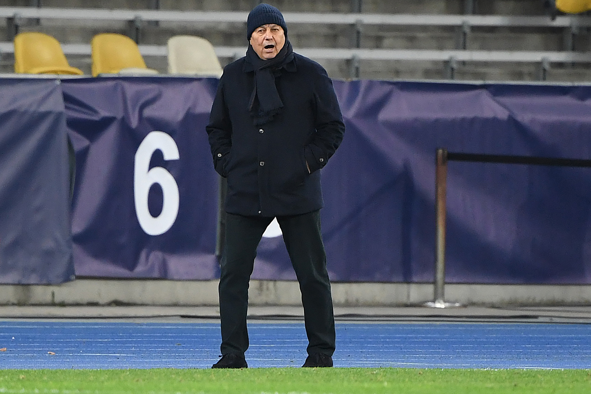 Pelatih Dynamo Kiev Mircea Lucescu