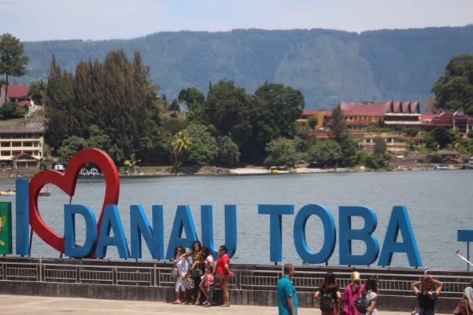 Kawasan wisata Danau Toba Sumatra Utara