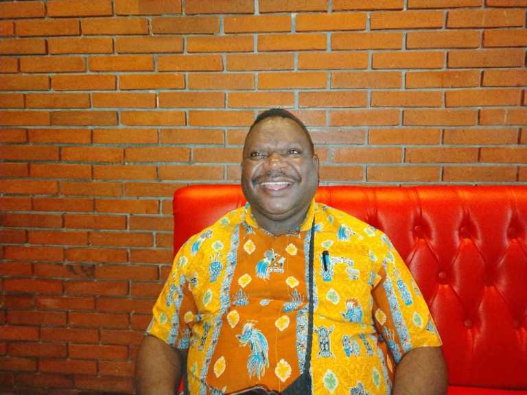 Ketua DPRD Papua Barat Orgenes Wonggor.