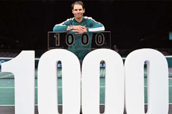 Petenis Spanyol Rafael Nadal 