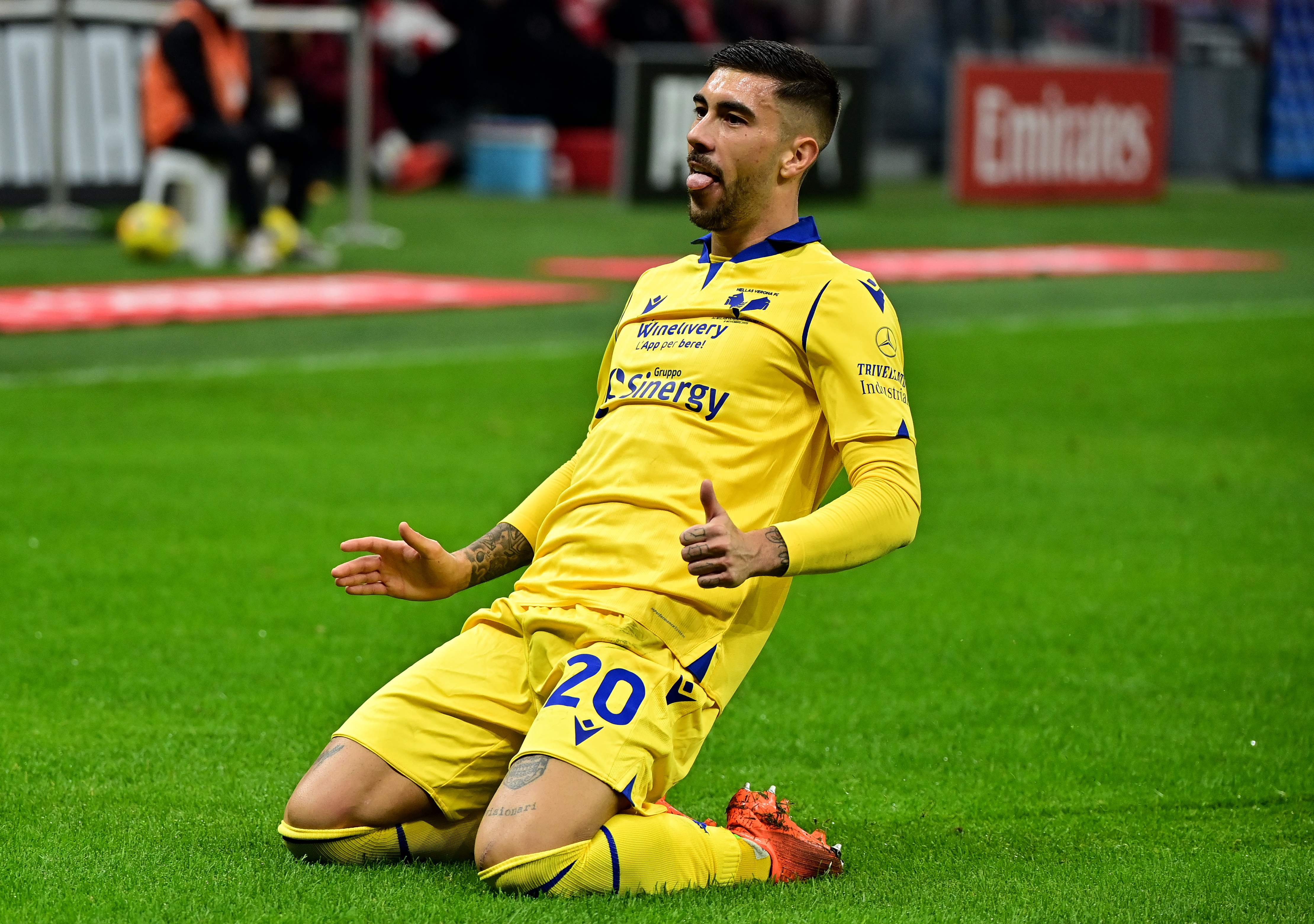 Gelandang Hellas Verona Mattia Zaccagni dipanggil untuk pertama kalinya ke timnas Italia.