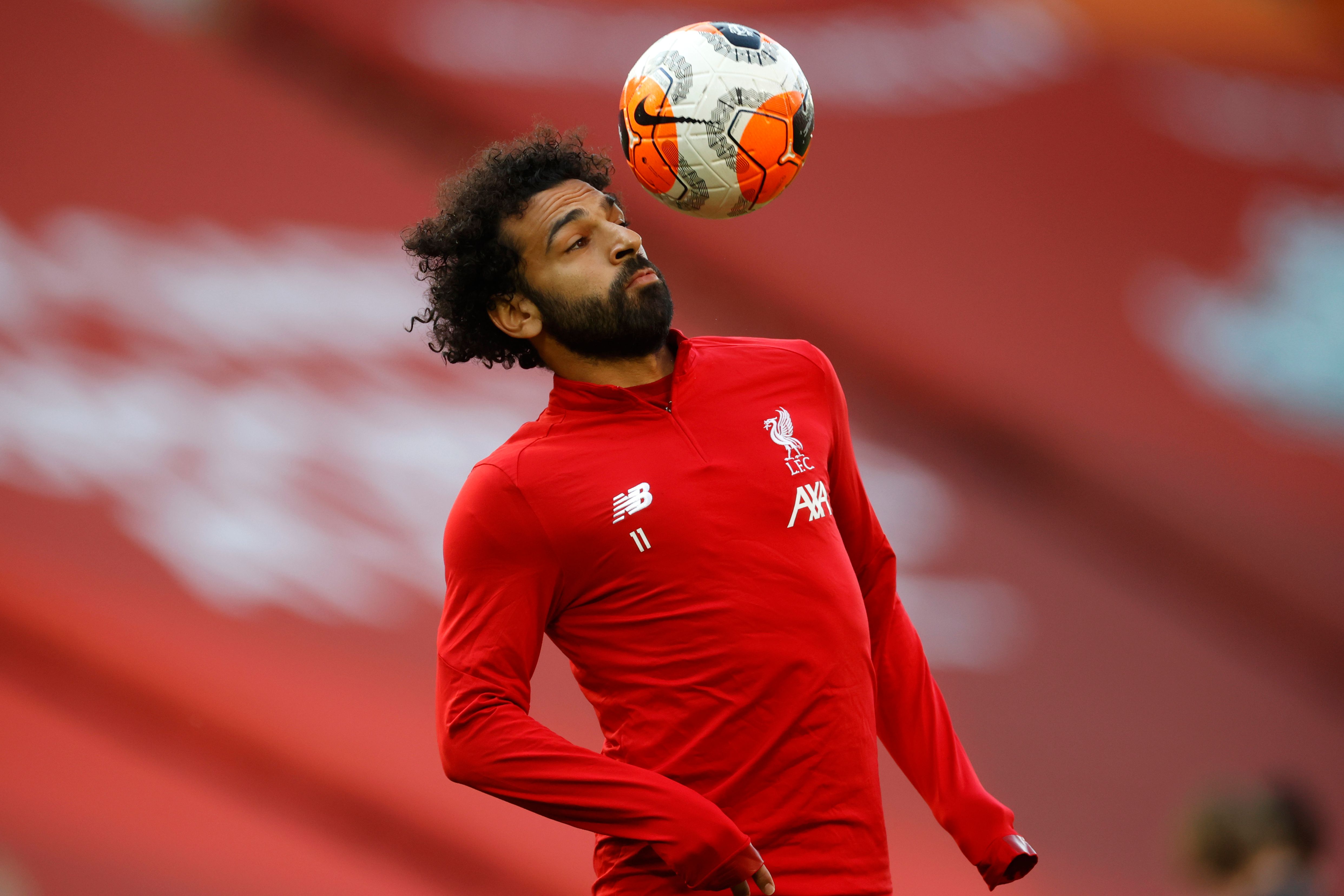 Striker Liverpool Mohamed Salah 