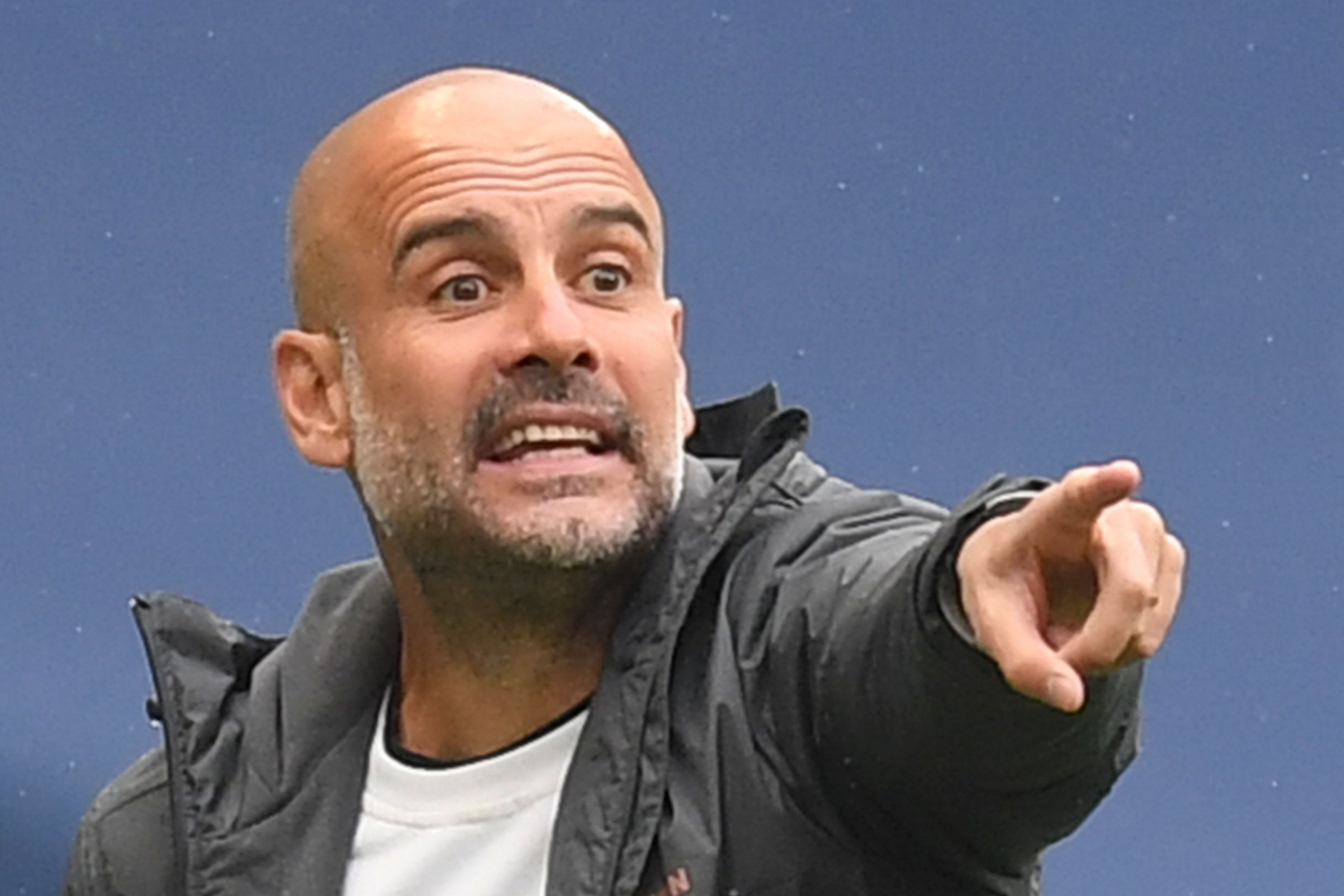 Manajer Manchester City Pep Guardiola