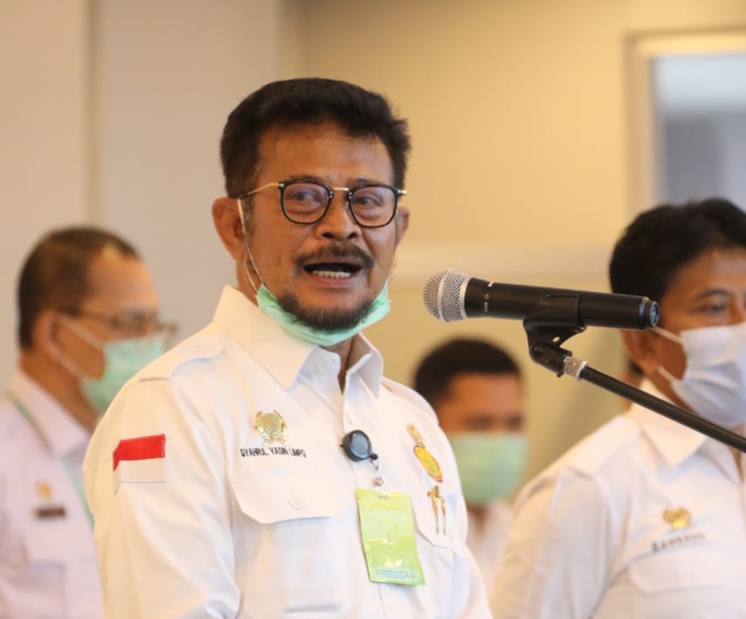 Menteri Pertanian Syahrul Yasin Limpo. 