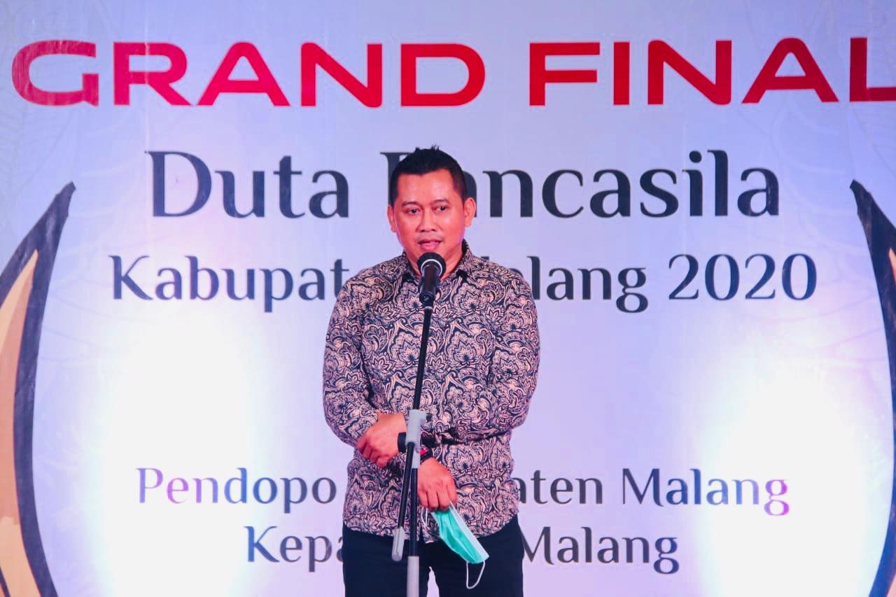 Ketua Pemuda Pancasila Kabupaten Malang Priyo Sudibyo