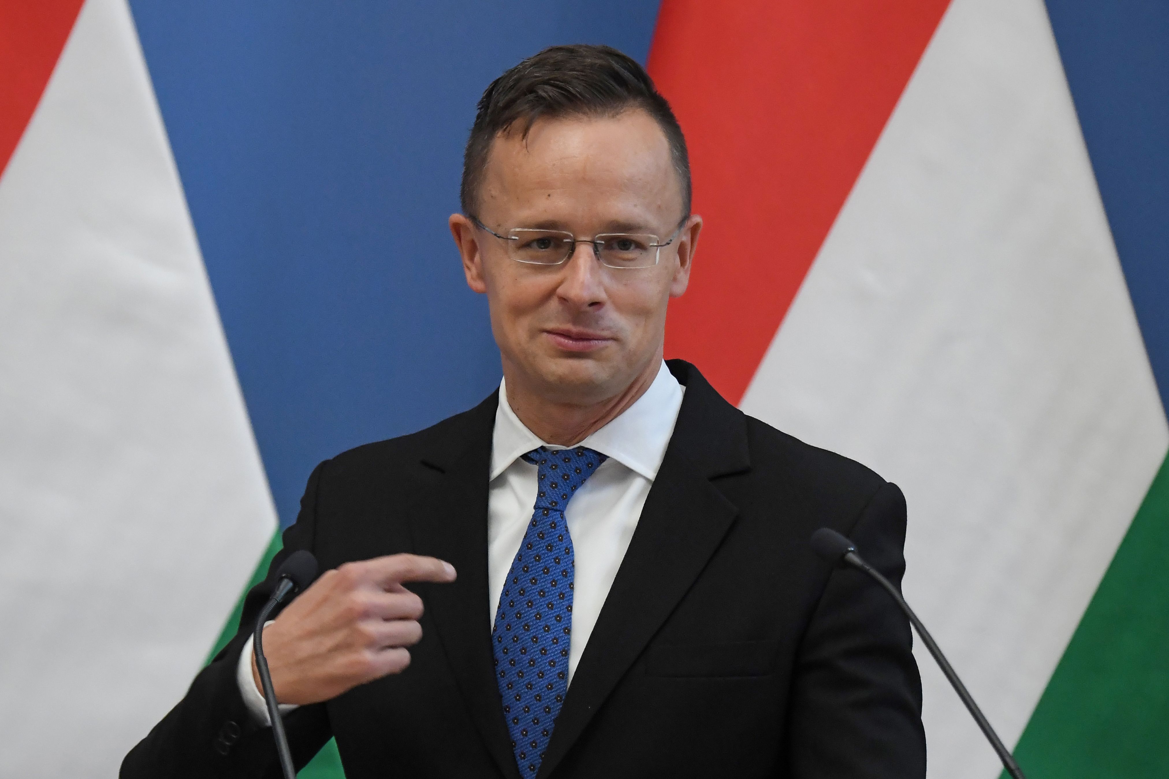 Menteri Luar Negeri Hongaria Peter Szijjarto dalam suatu kesempatan.