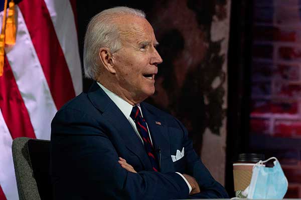 Presiden terpilih Amerika Serikat Joe Biden