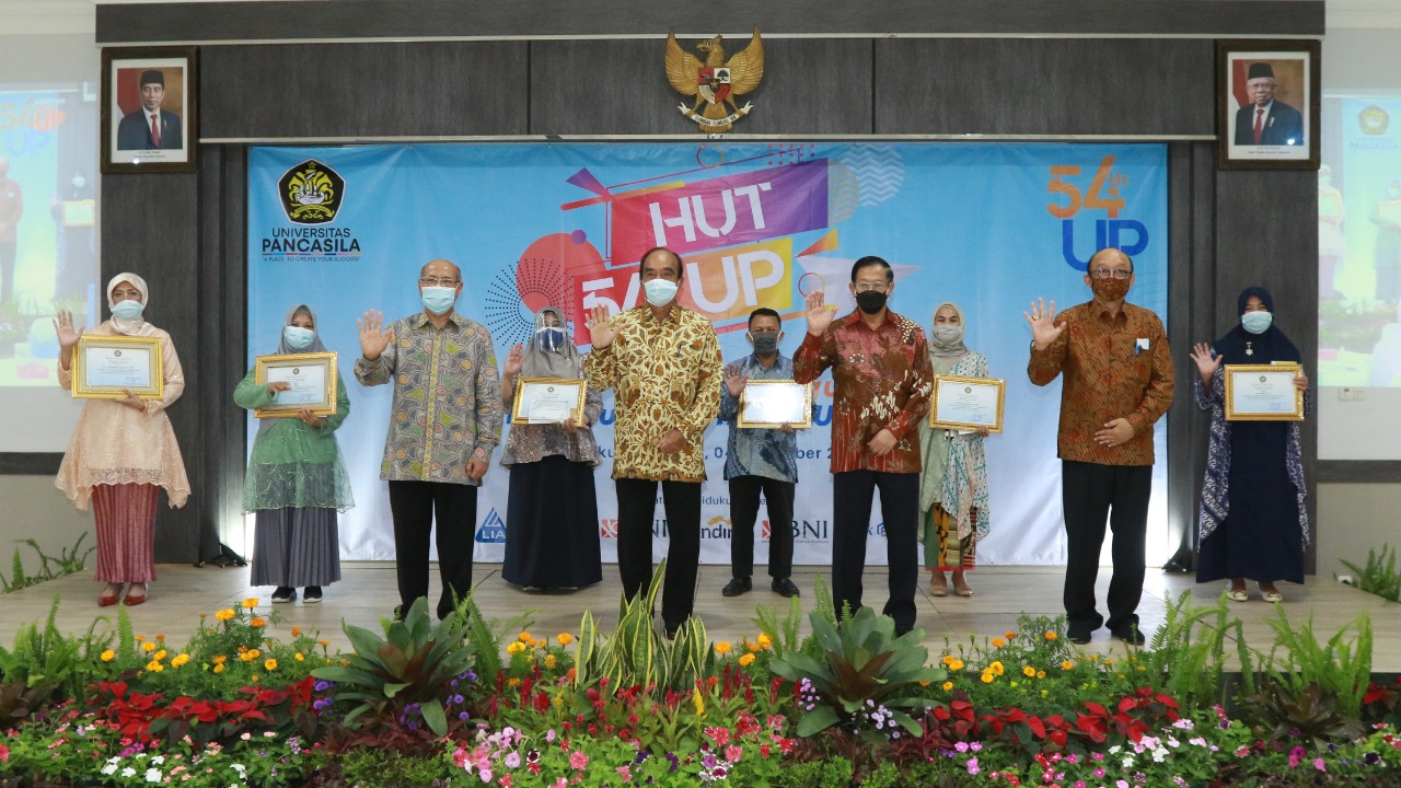 Acara perayaan HUT ke-54 Universitas Pancasila