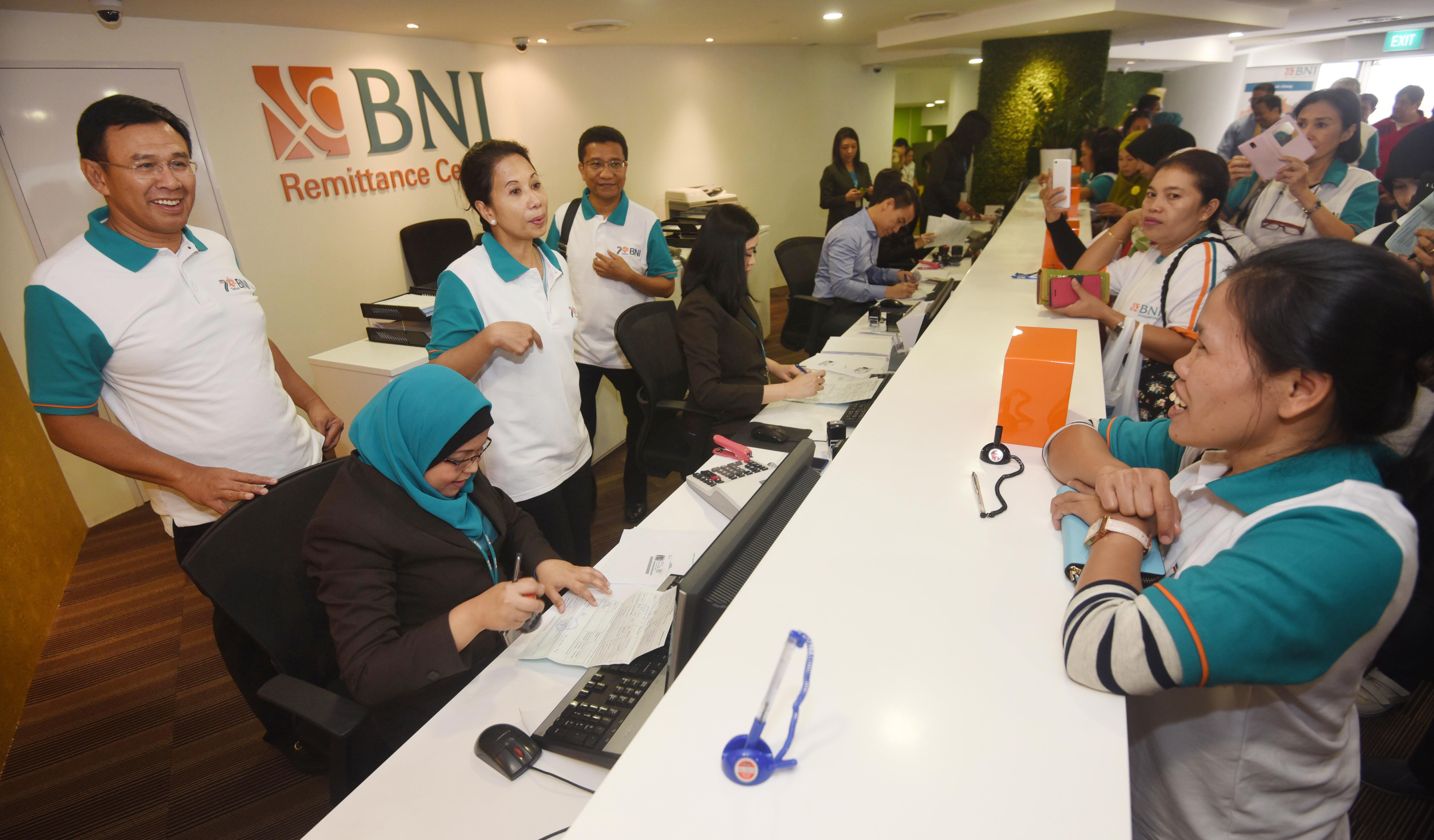 Ilustrasi PERESMIAN BNI REMITTANCE SINGAPURA