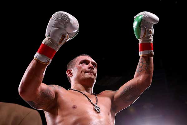 Petinju kelas berat asal Ukraina Oleksandr Usyk 